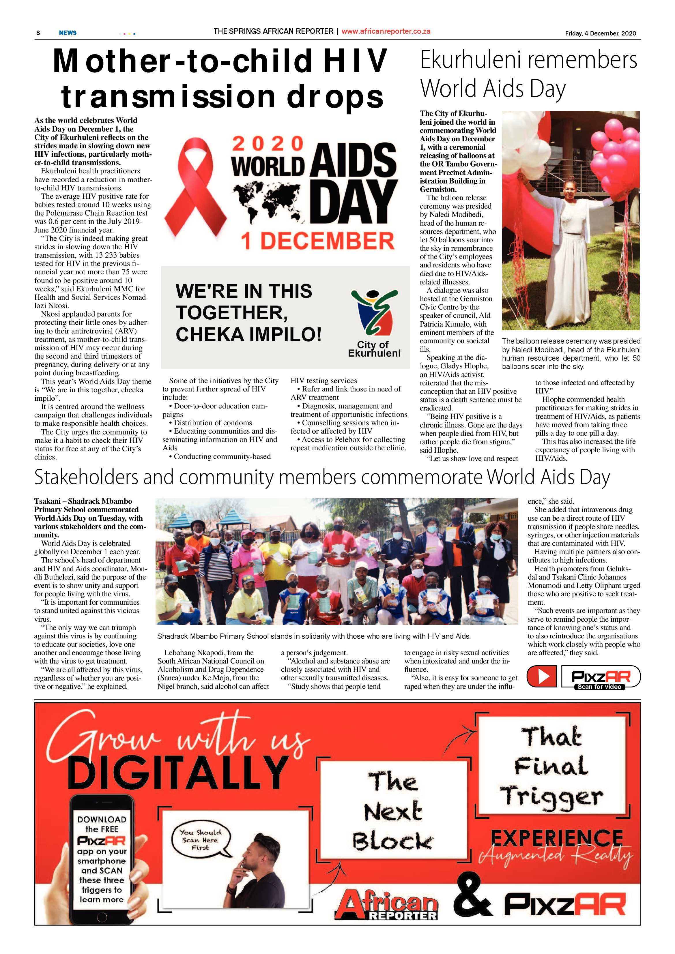 African Reporter04 December 2020 page 8