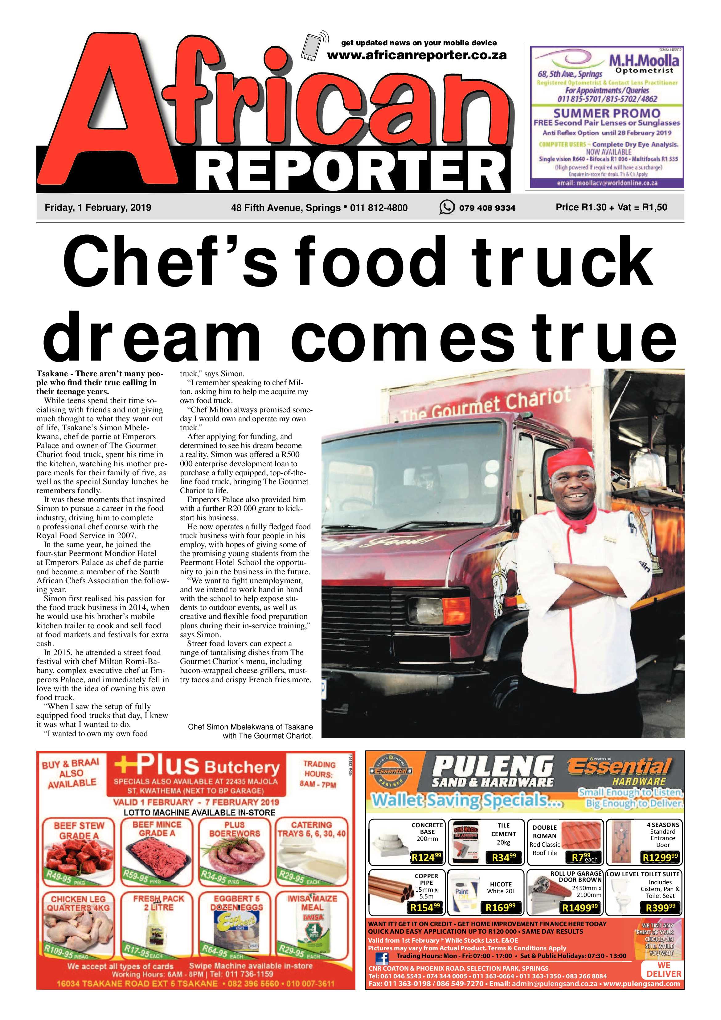 African Reporter 01 February 2019  African Reporter