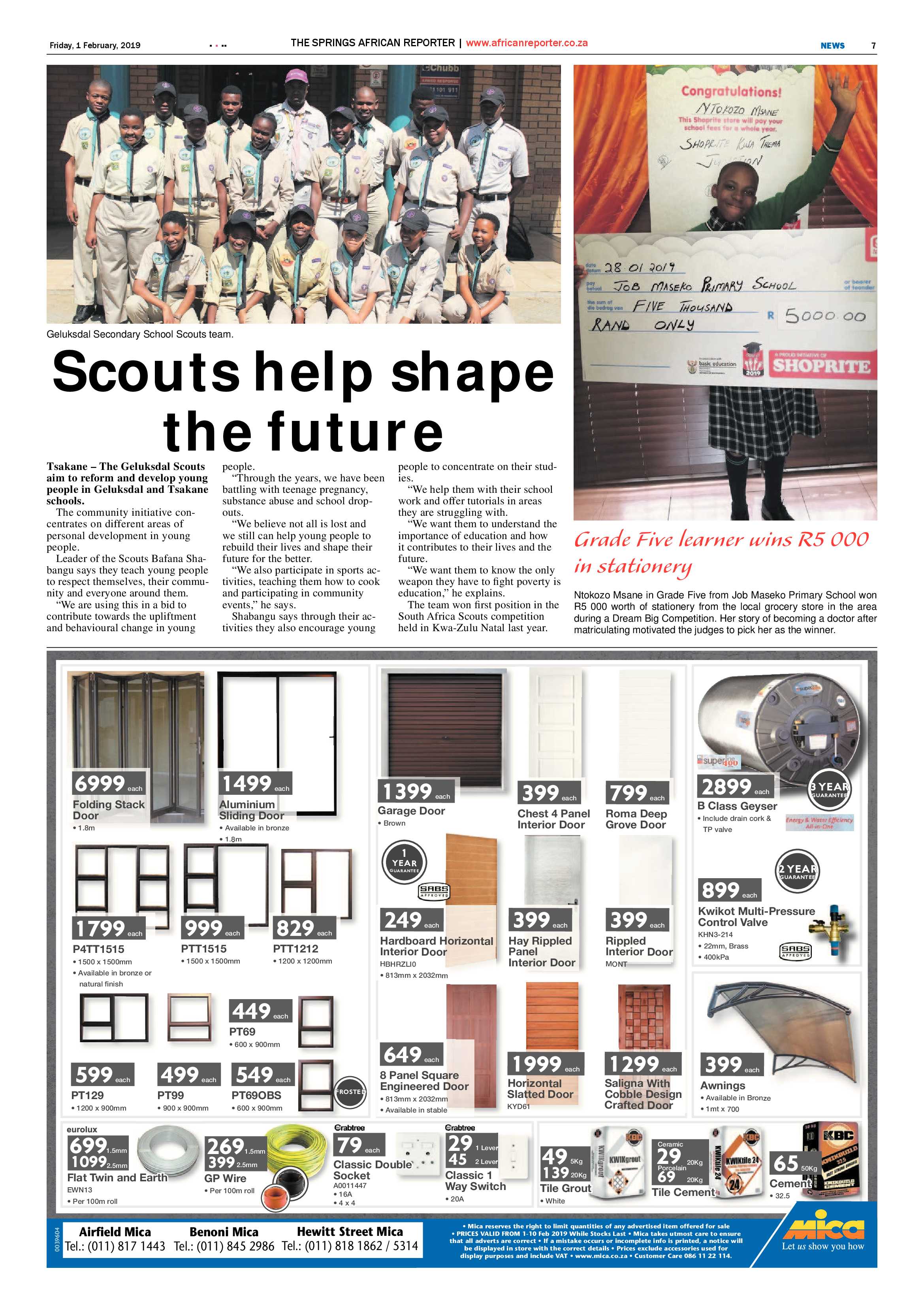 African Reporter 01 February 2019 page 7