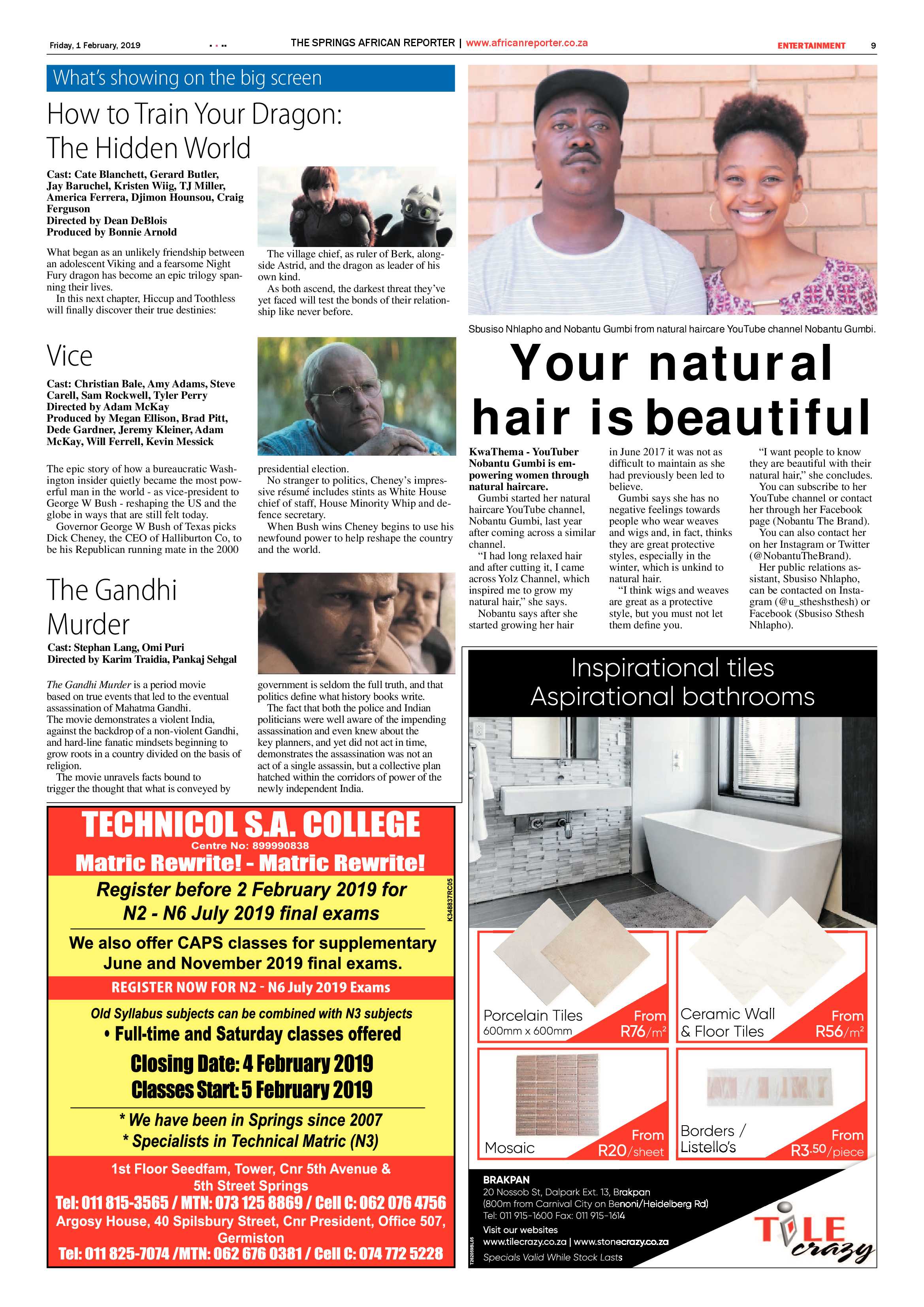 African Reporter 01 February 2019 page 9