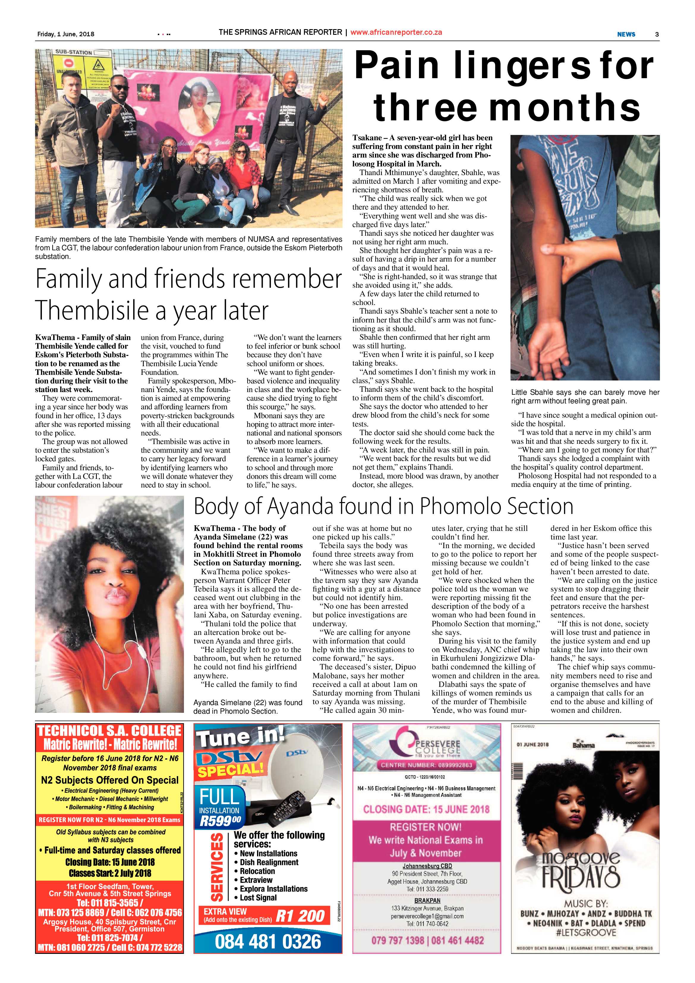 African Reporter 01 June 2018 page 3