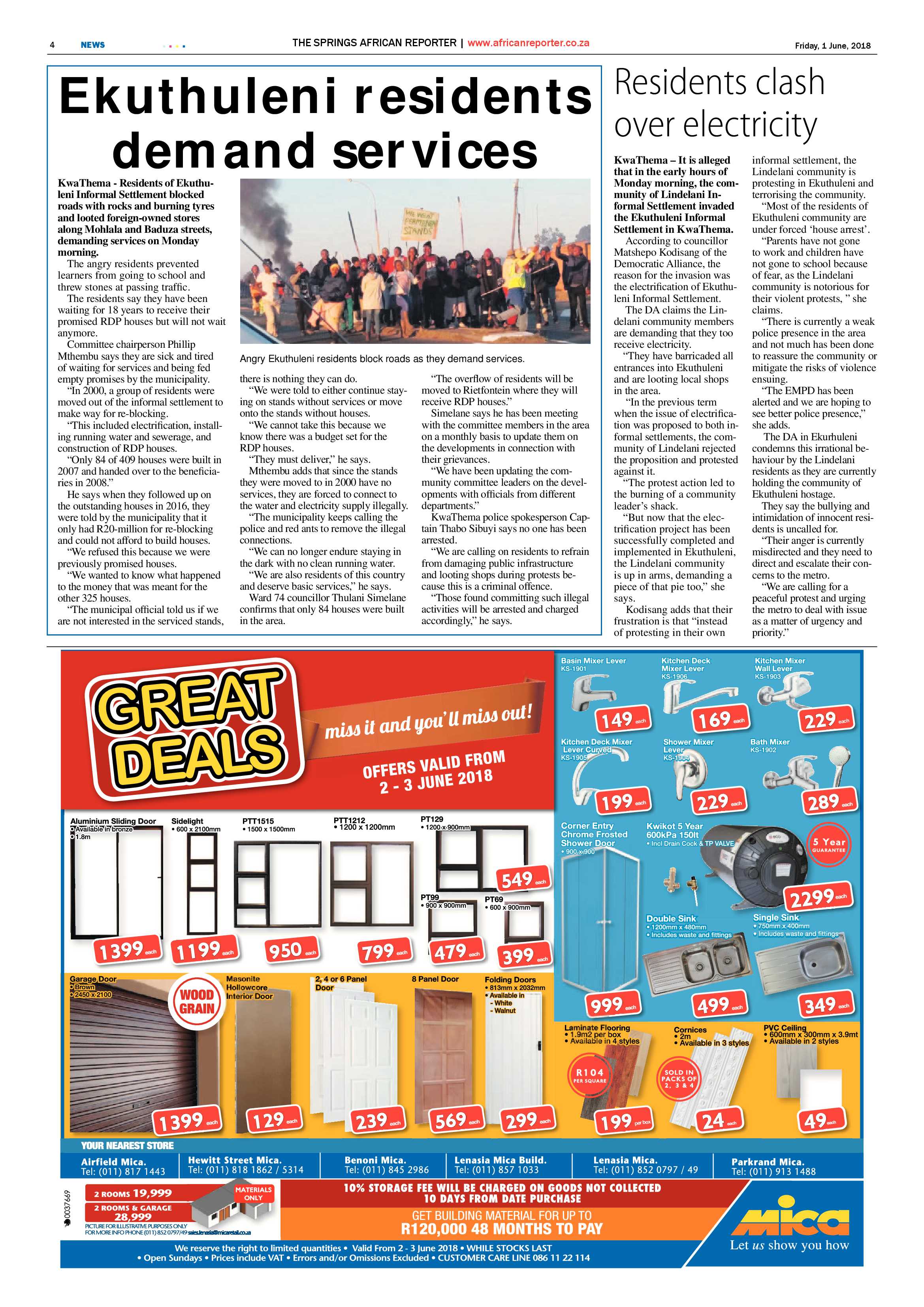 African Reporter 01 June 2018 page 4