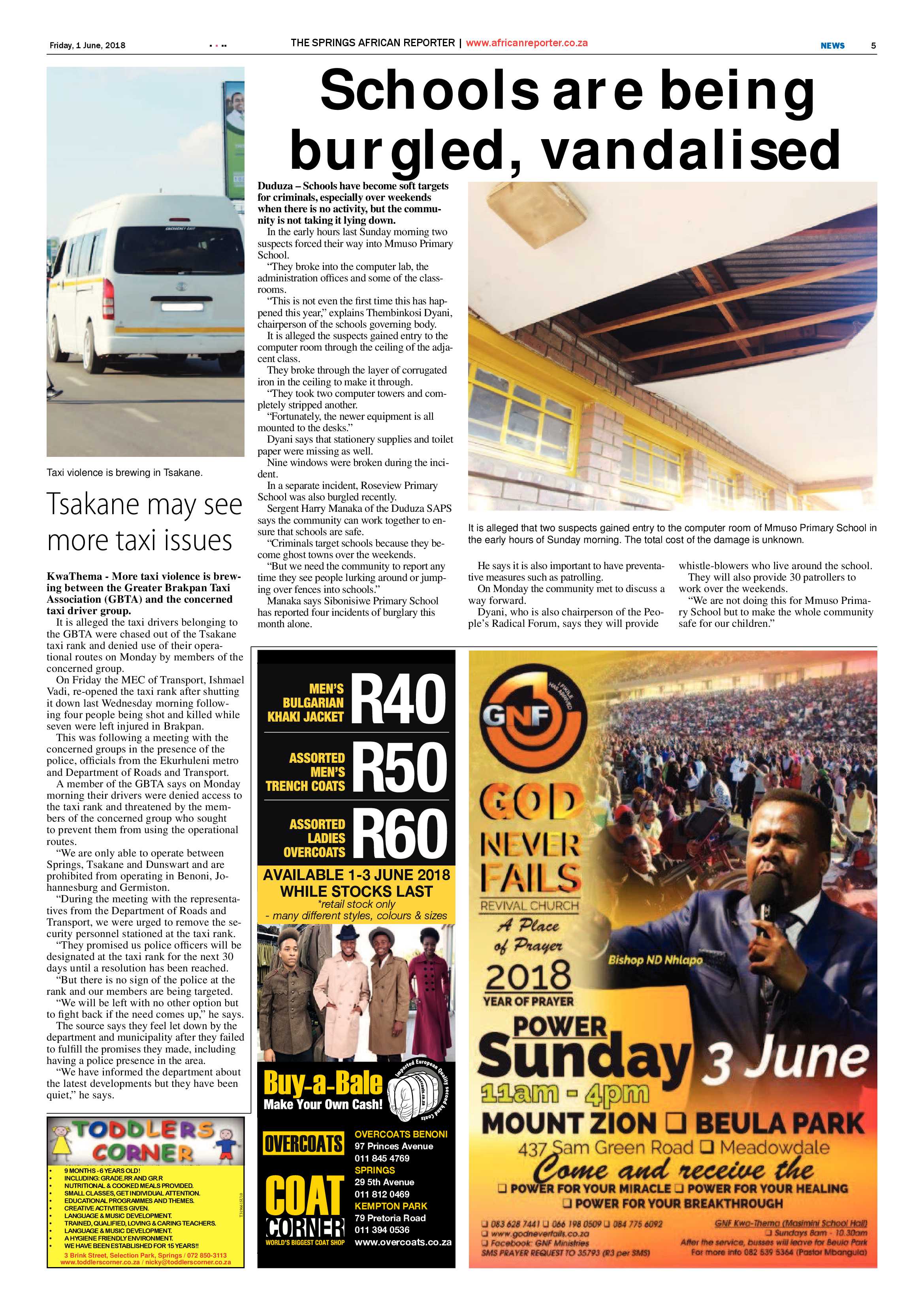 African Reporter 01 June 2018 page 5