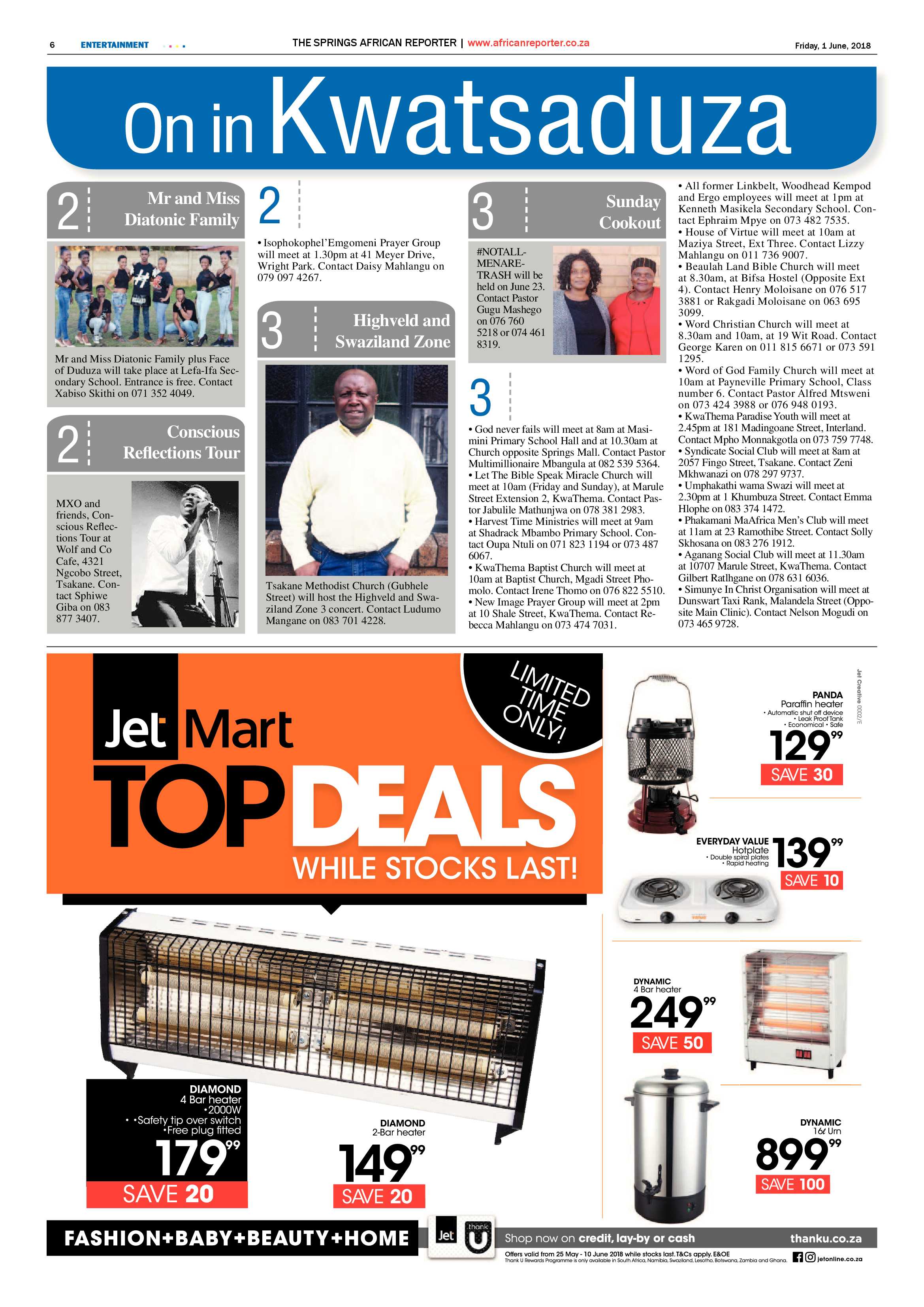 African Reporter 01 June 2018 page 6