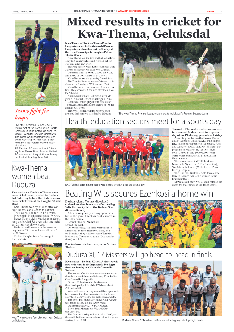 African Reporter 01 March 2024 page 11