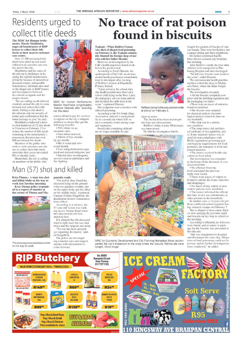 African Reporter 01 March 2024 page 3