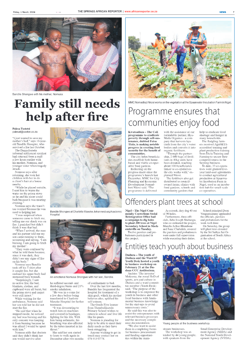 African Reporter 01 March 2024 page 7