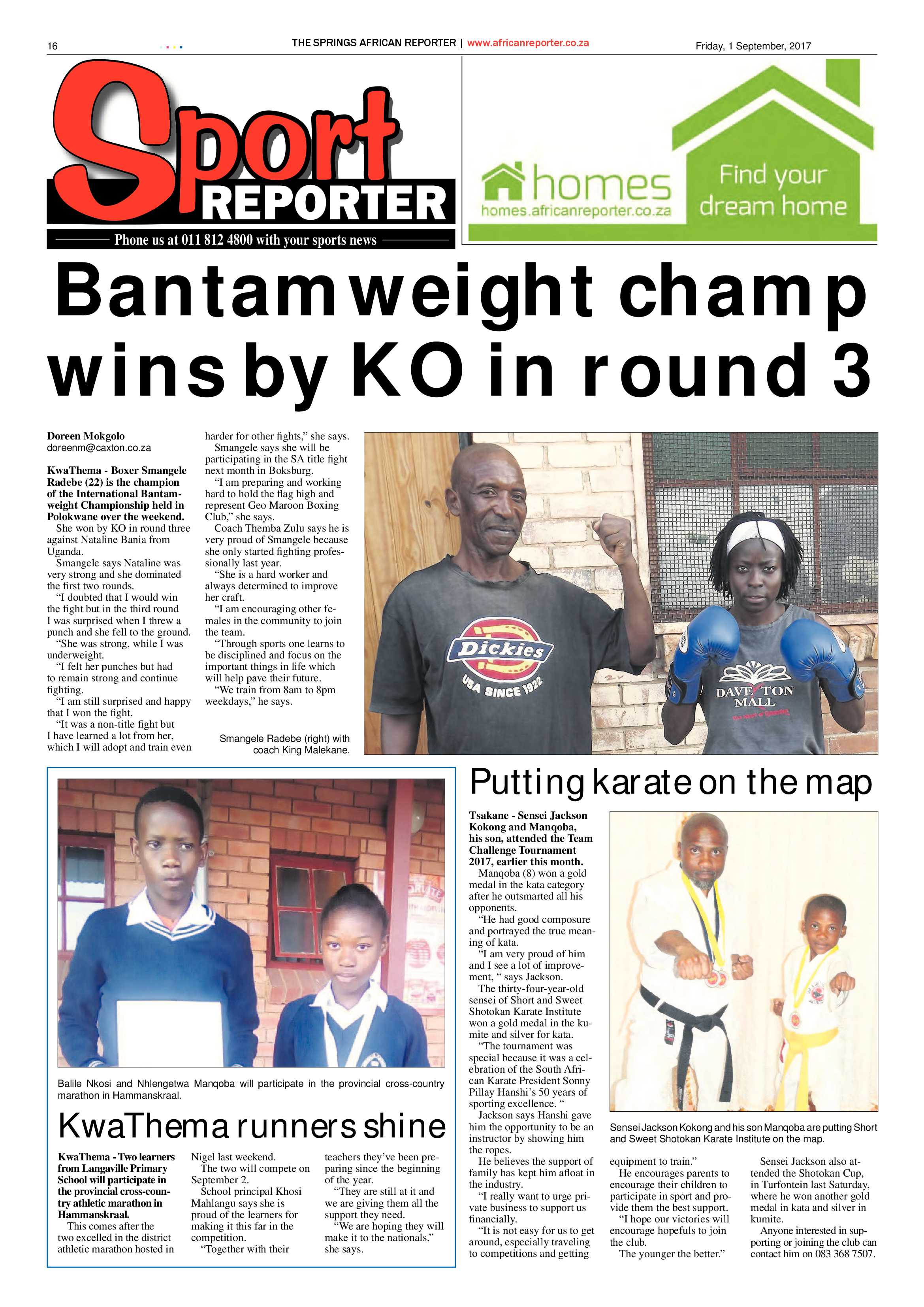 African Reporter 01 September 2017 page 16