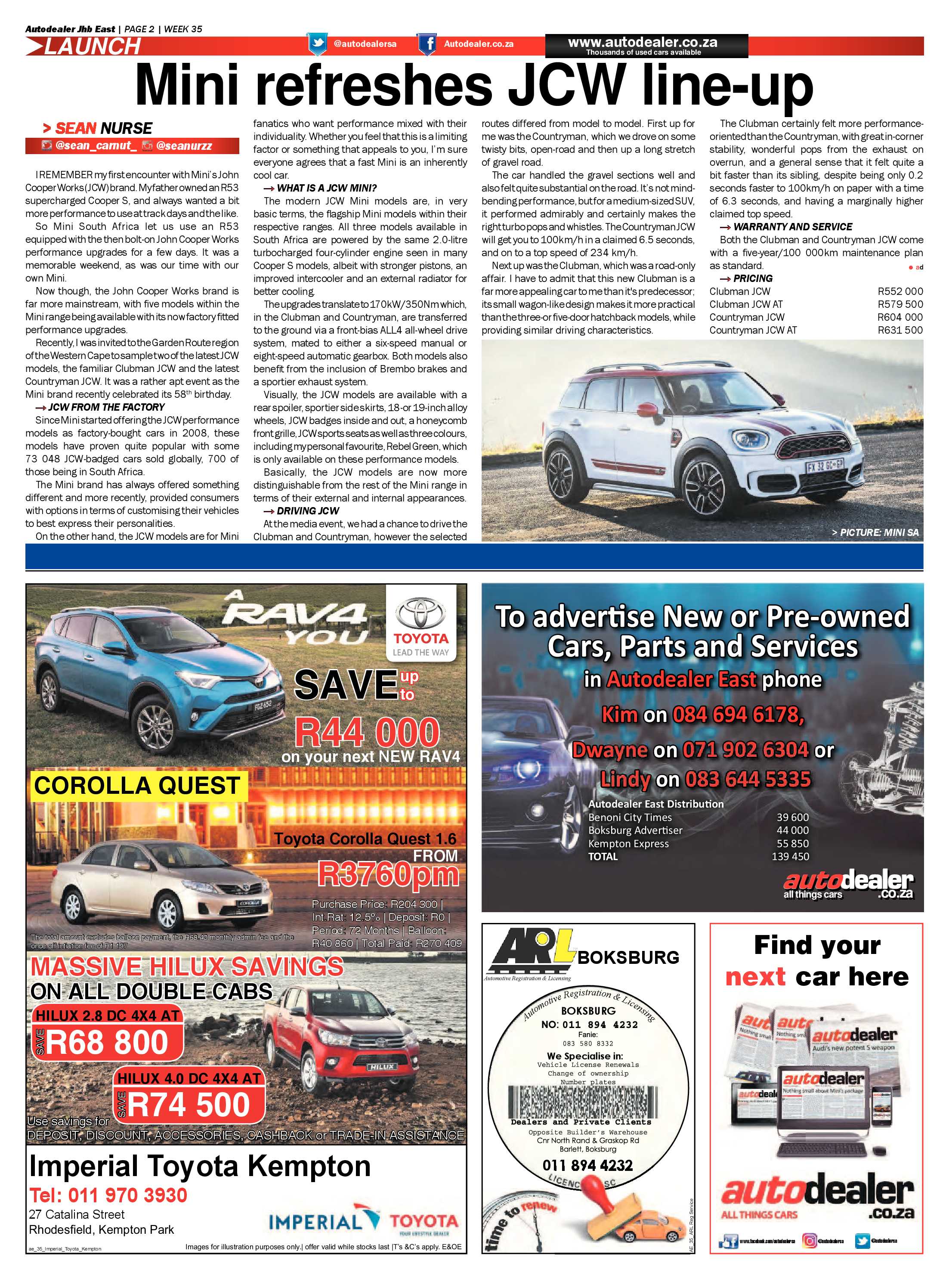 African Reporter 01 September 2017 page 18