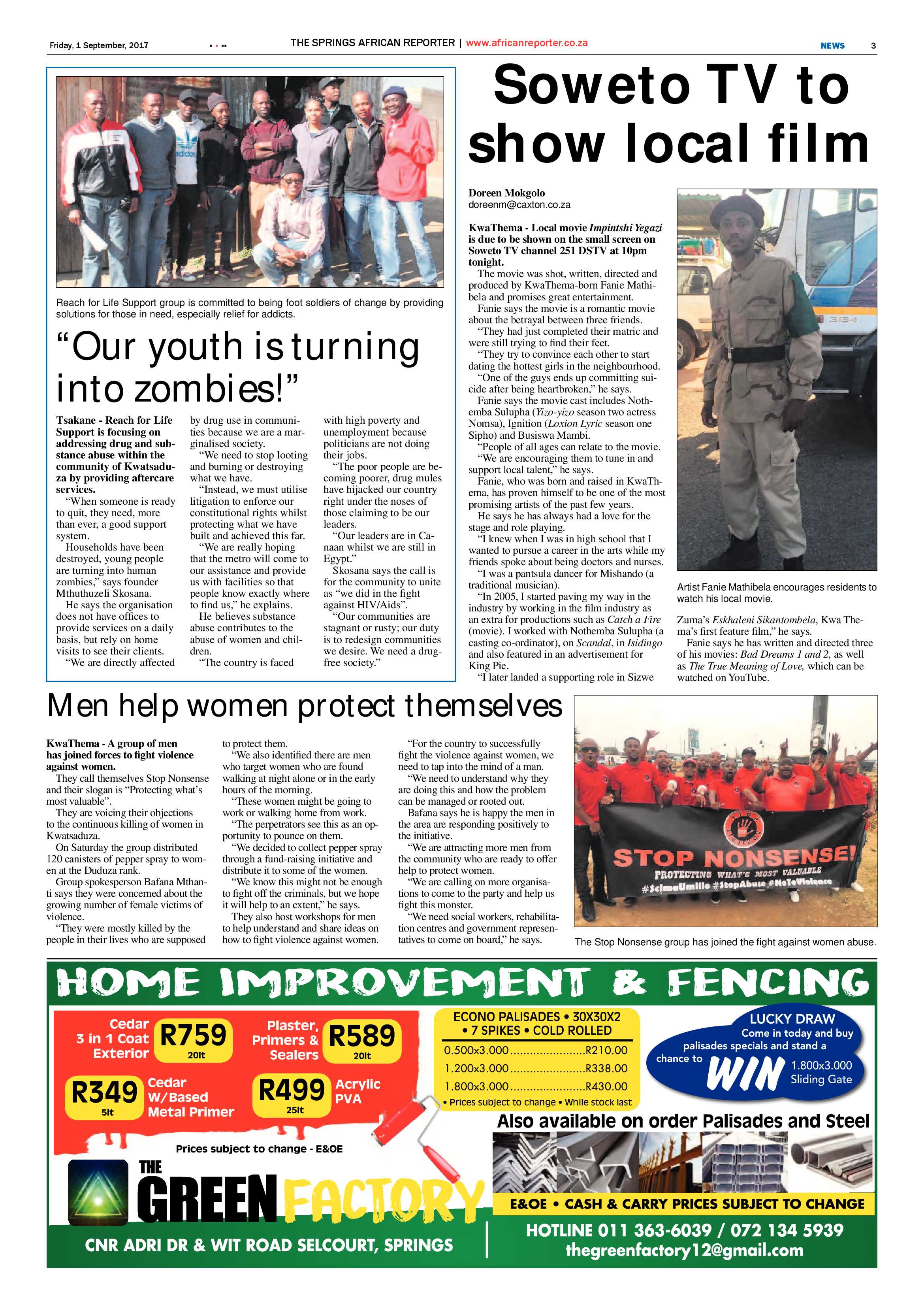 African Reporter 01 September 2017 page 3