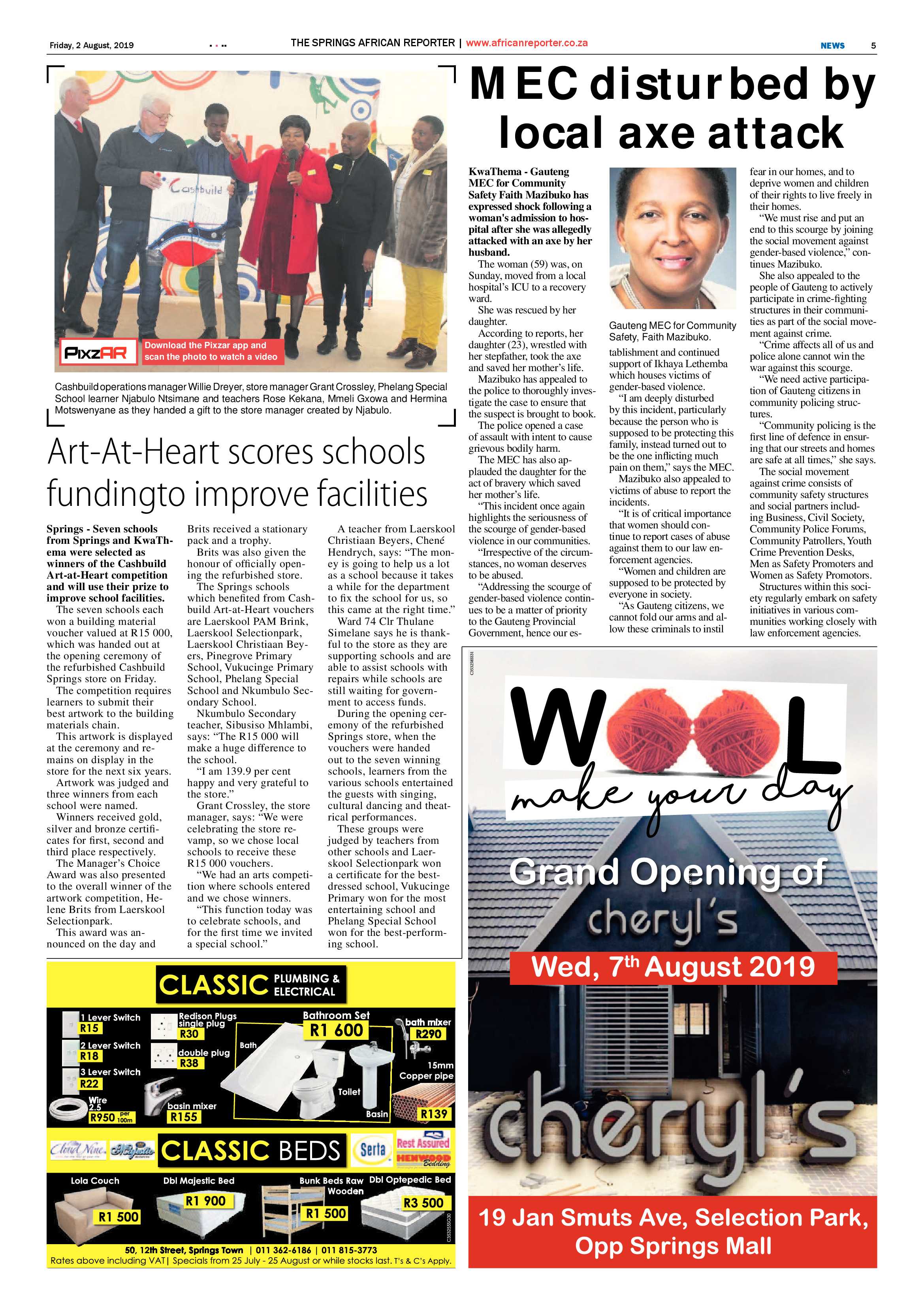 African Reporter 02 August 2019 page 5