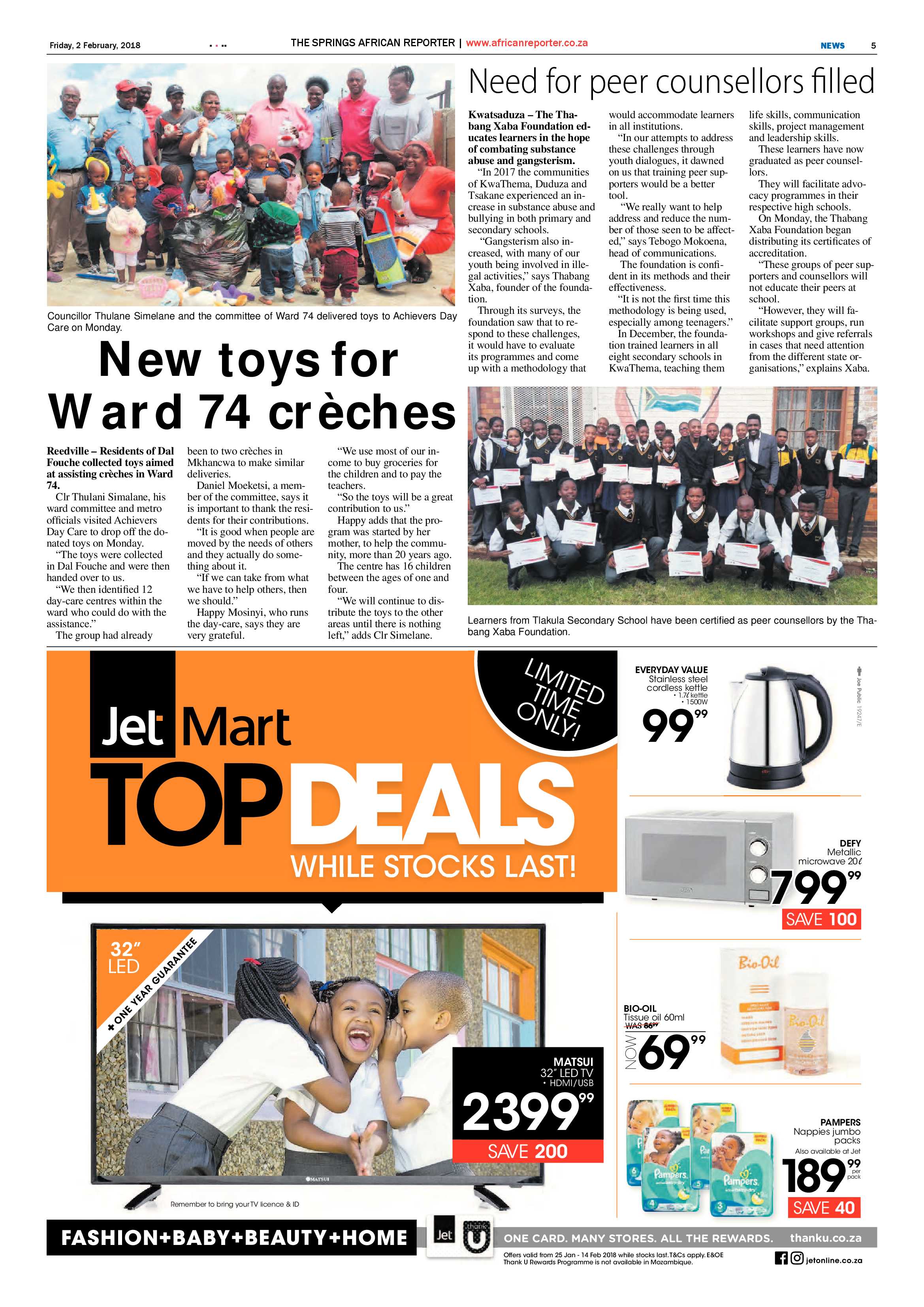 African Reporter 02 February 2018 page 5