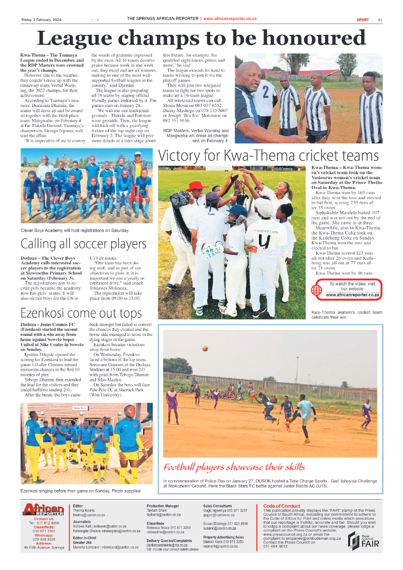 African Reporter 02 February 2024 page 11