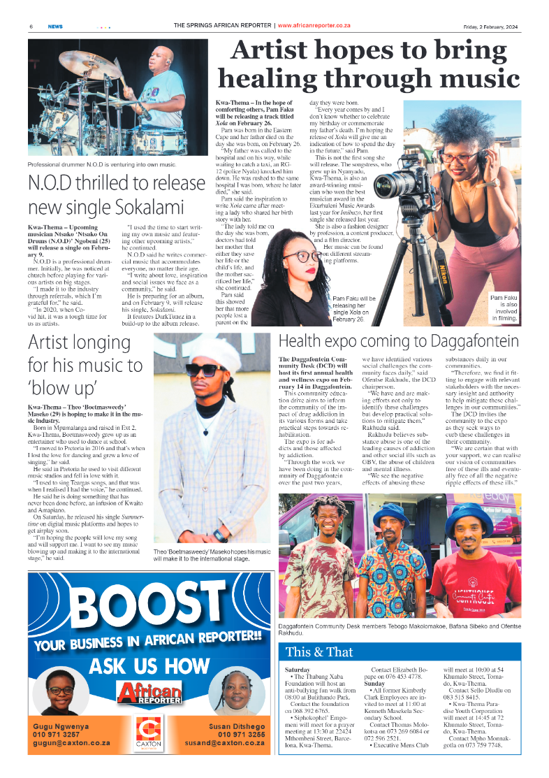 African Reporter 02 February 2024 page 6