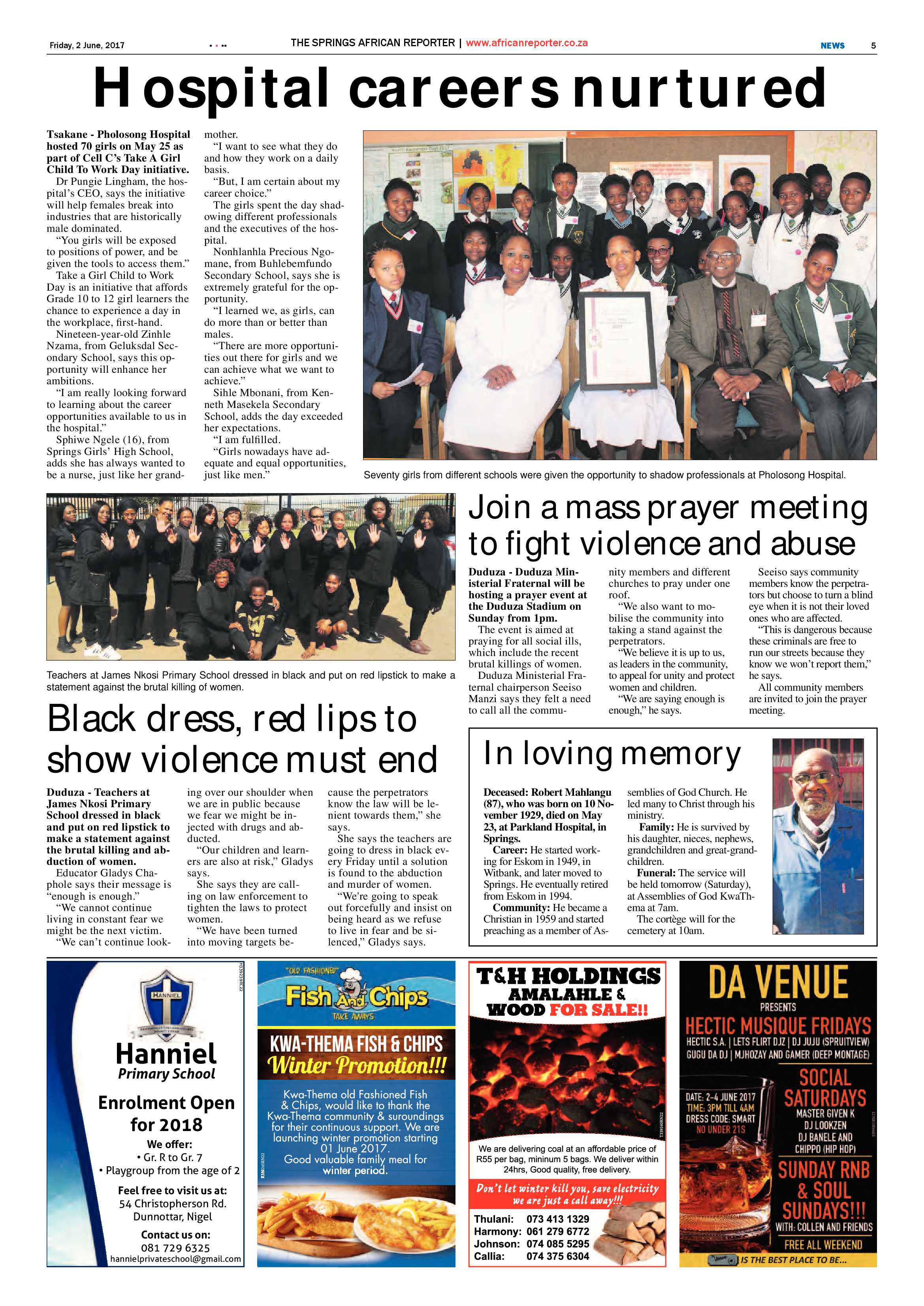 African Reporter 02 June 2017 page 5