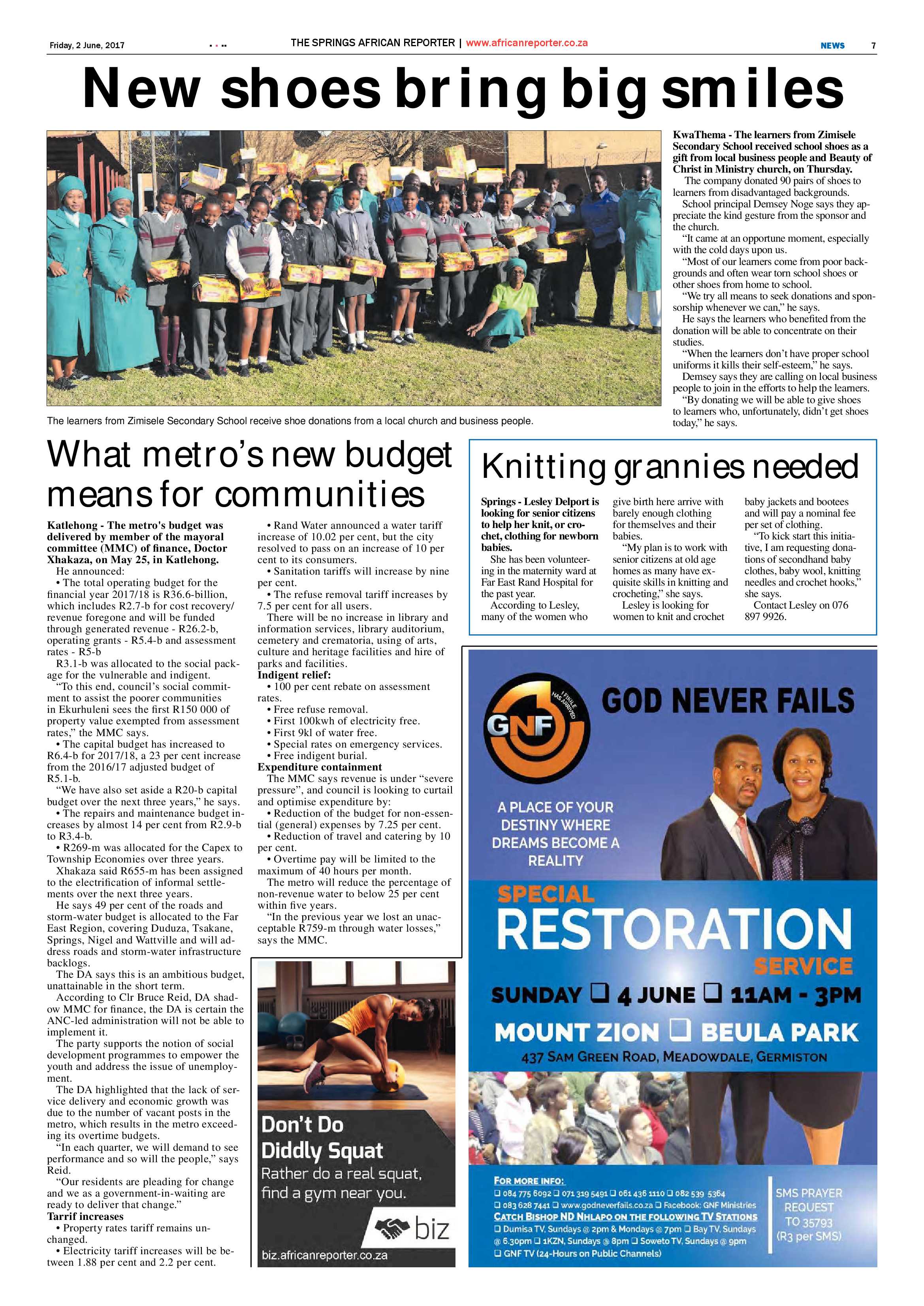 African Reporter 02 June 2017 page 7