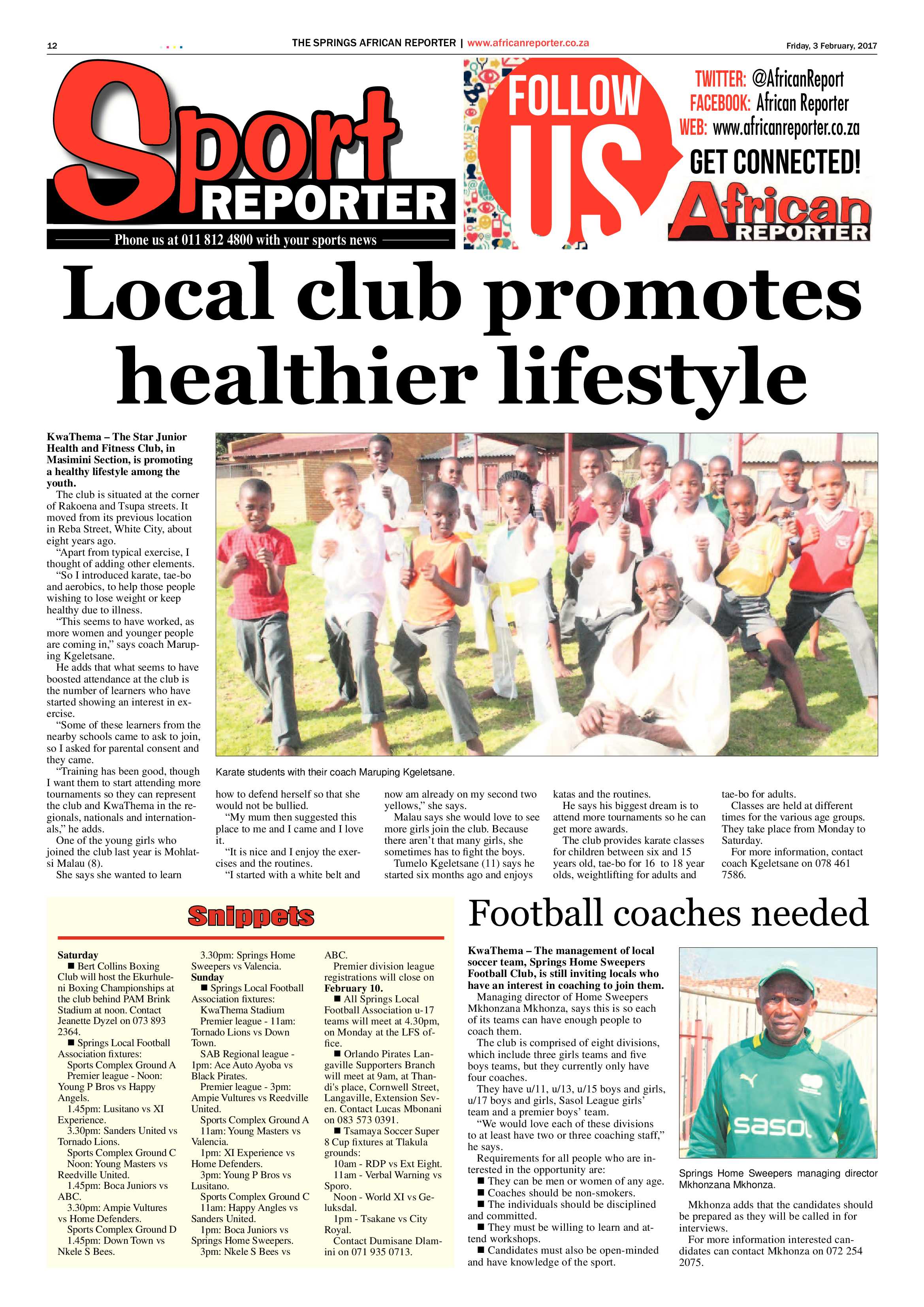 African Reporter 03 February 2017 page 12