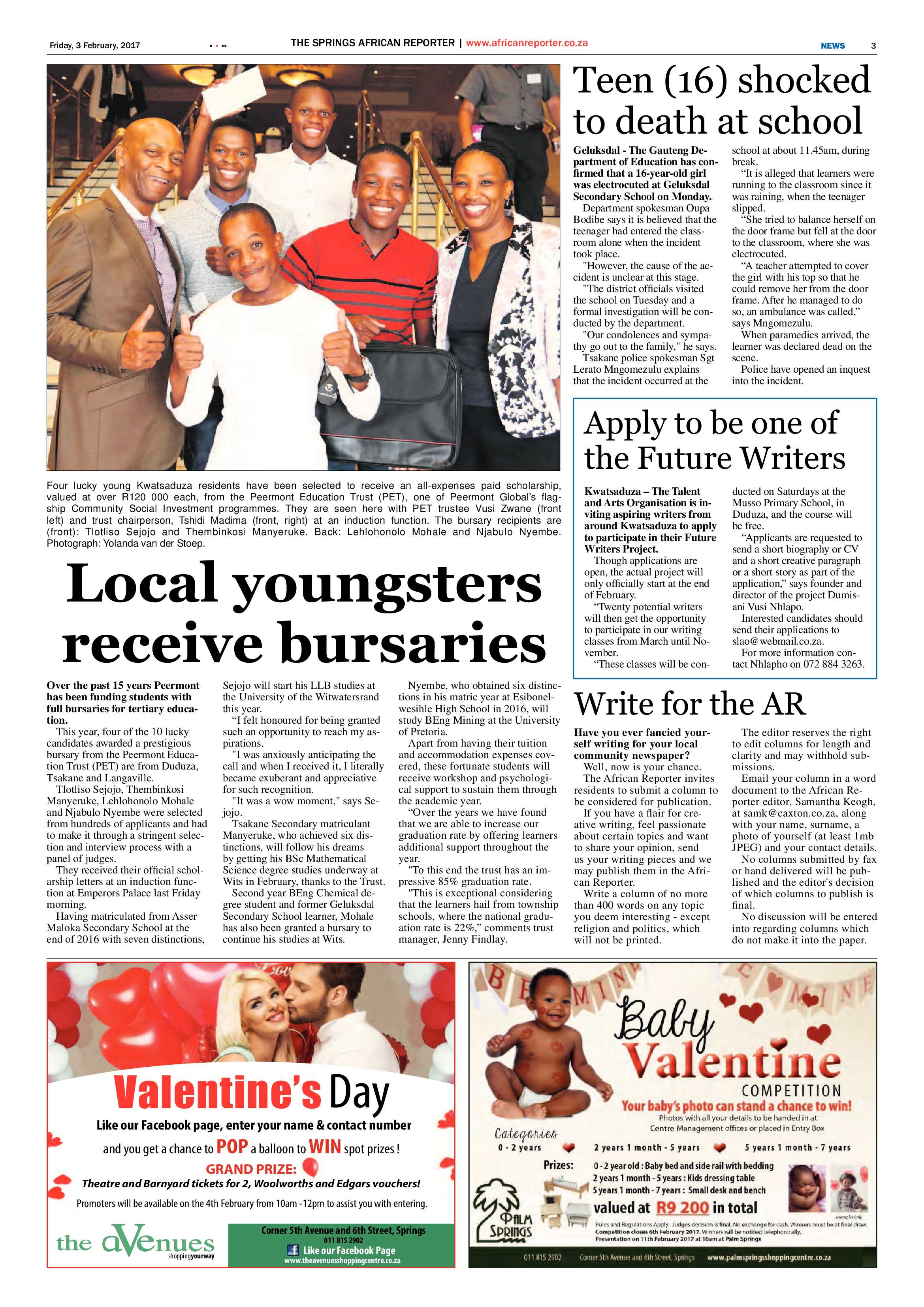 African Reporter 03 February 2017 page 3