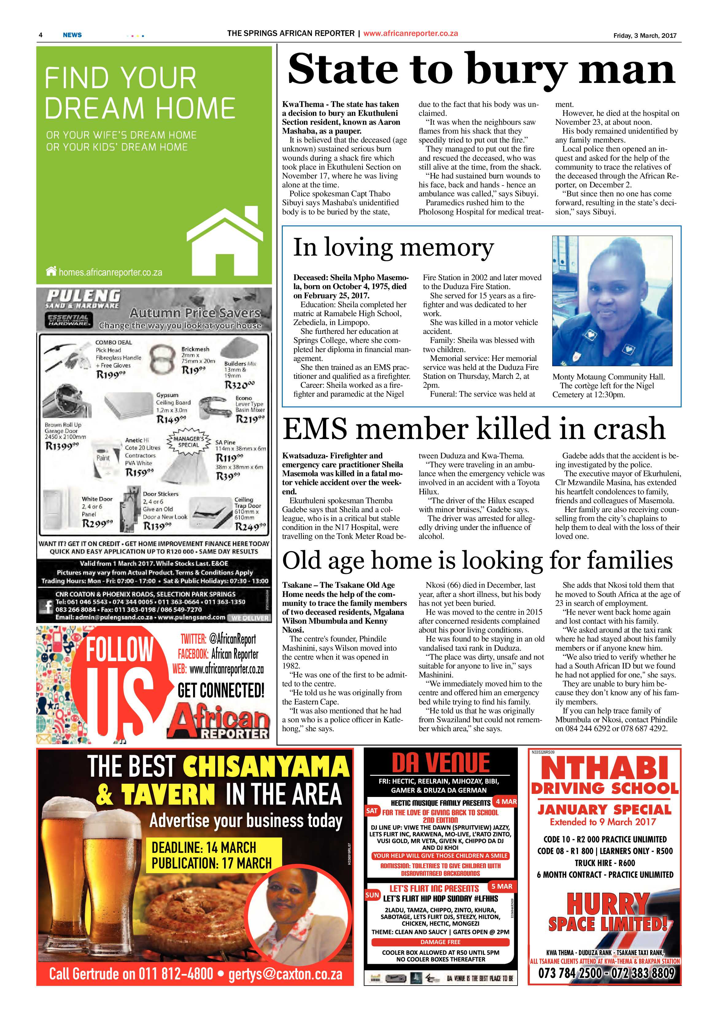African Reporter 03 March 2017 page 4