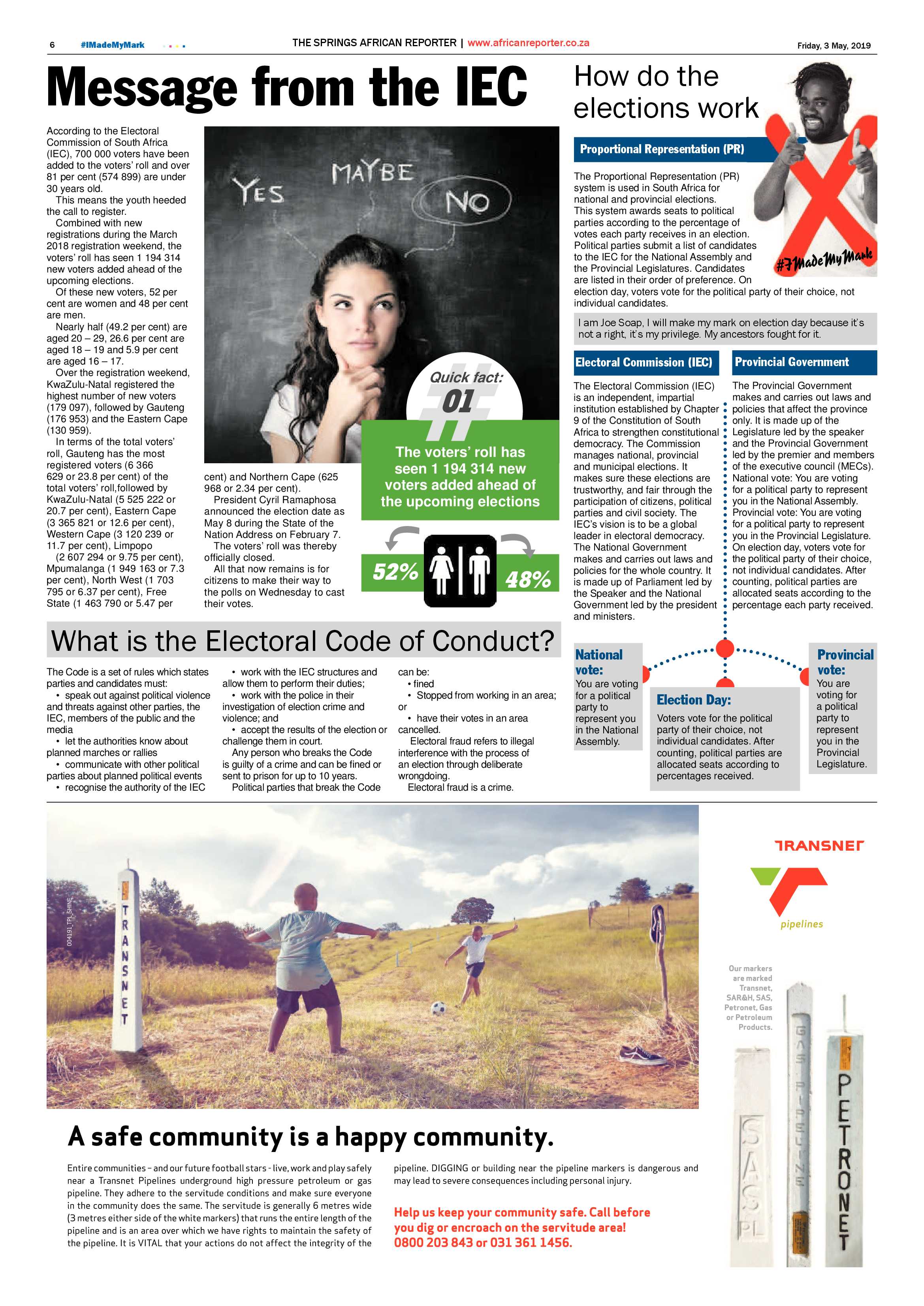 African Reporter 03 May 2019 page 6