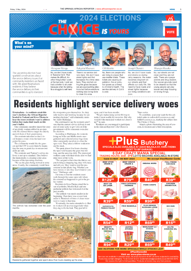 African Reporter 03 May 2024 page 5
