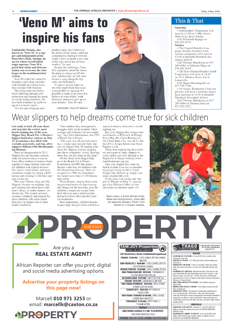 African Reporter 03 May 2024 page 8