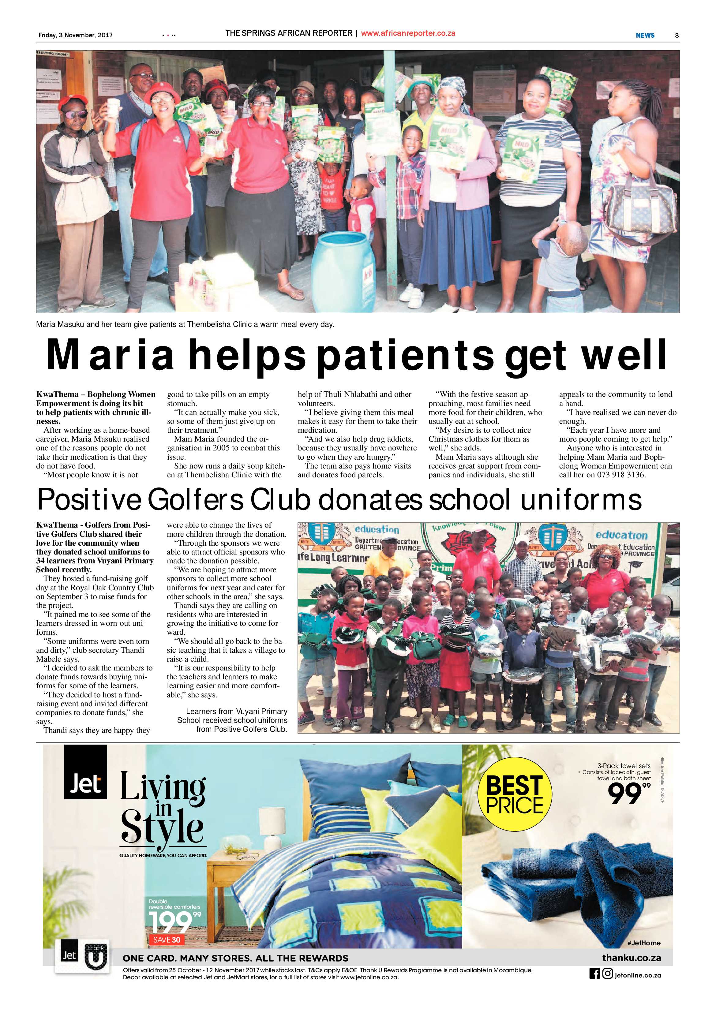 African Reporter 03 November 2017 page 3