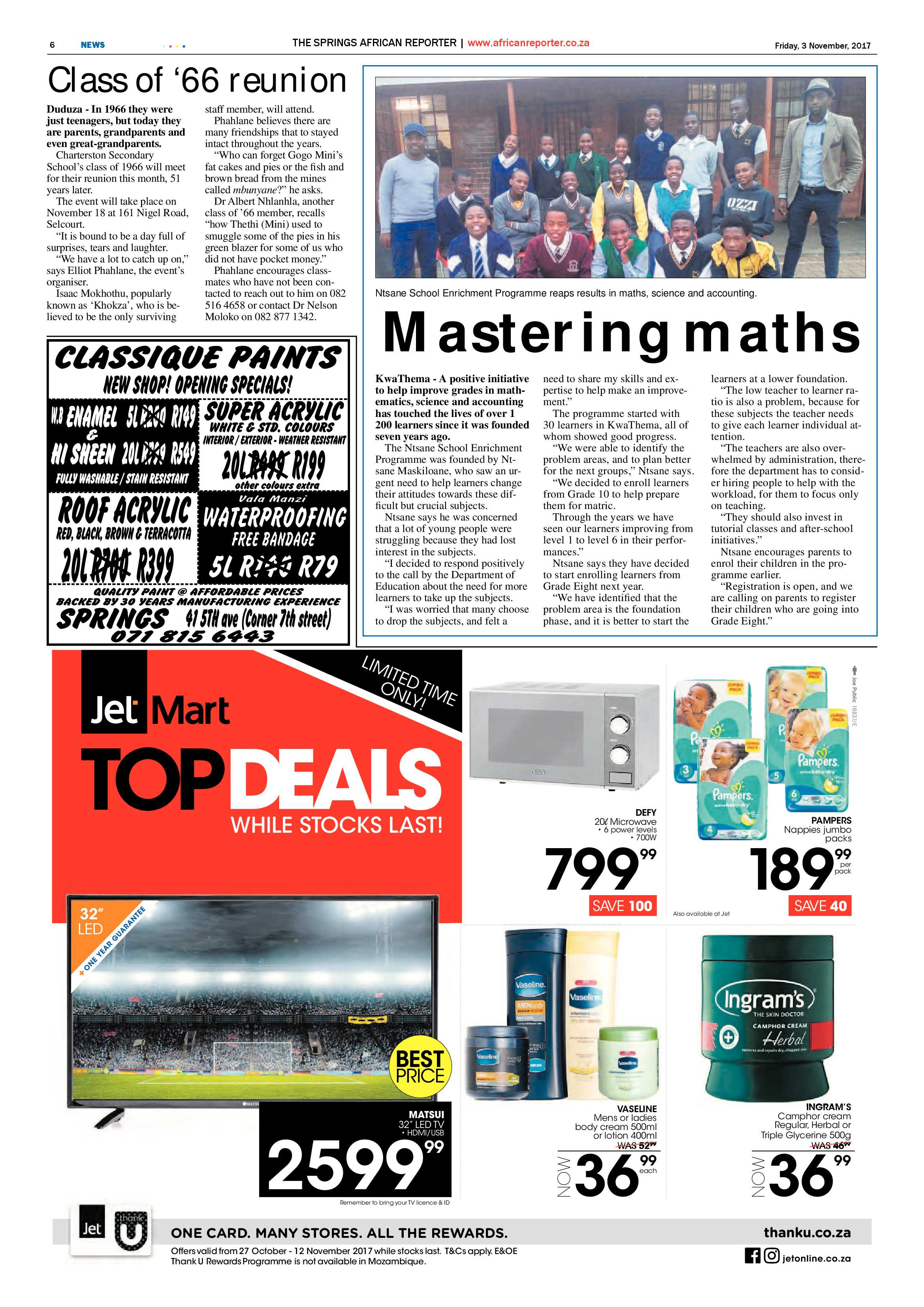 African Reporter 03 November 2017 page 6