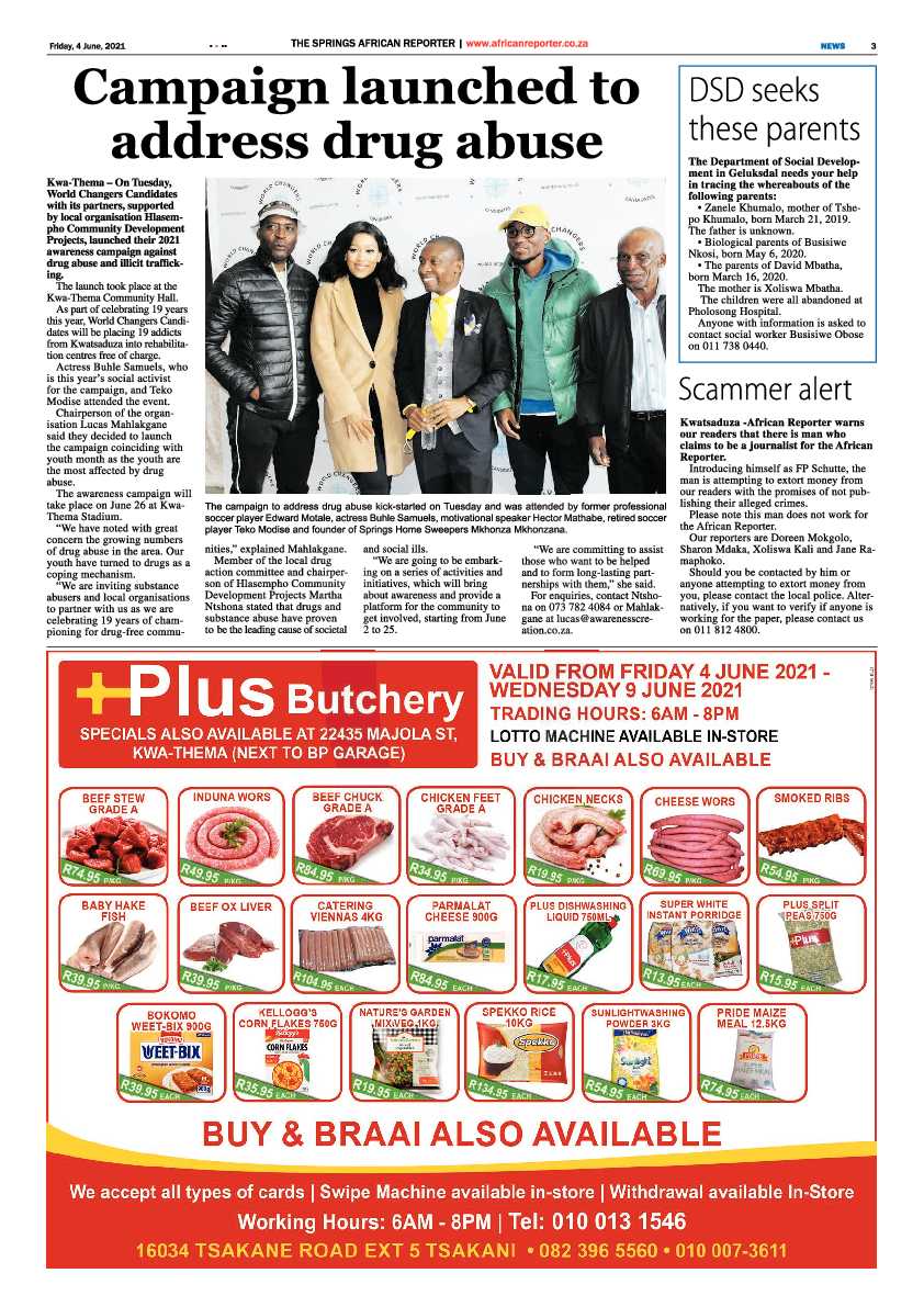 African Reporter 04 June 2021 page 3