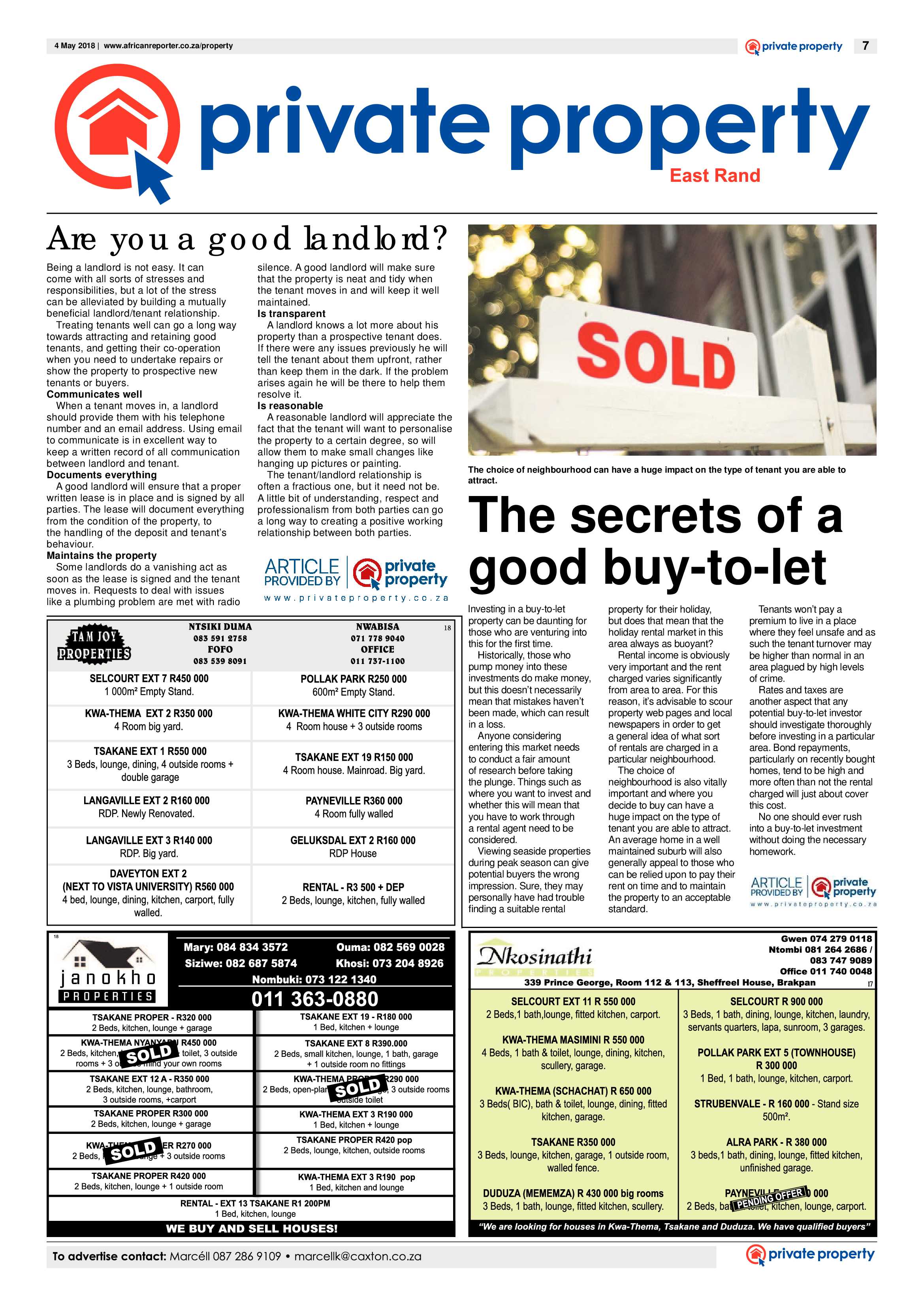African Reporter 04 May 2018 page 7