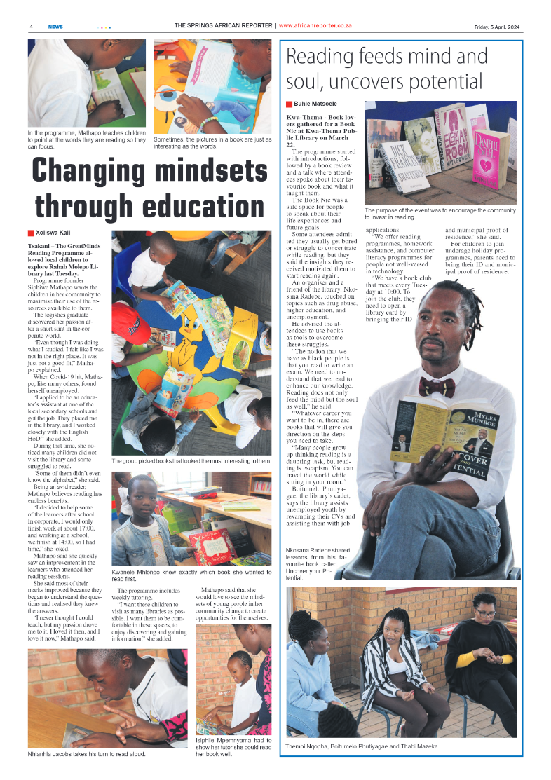 African Reporter 05 April 2024 page 4