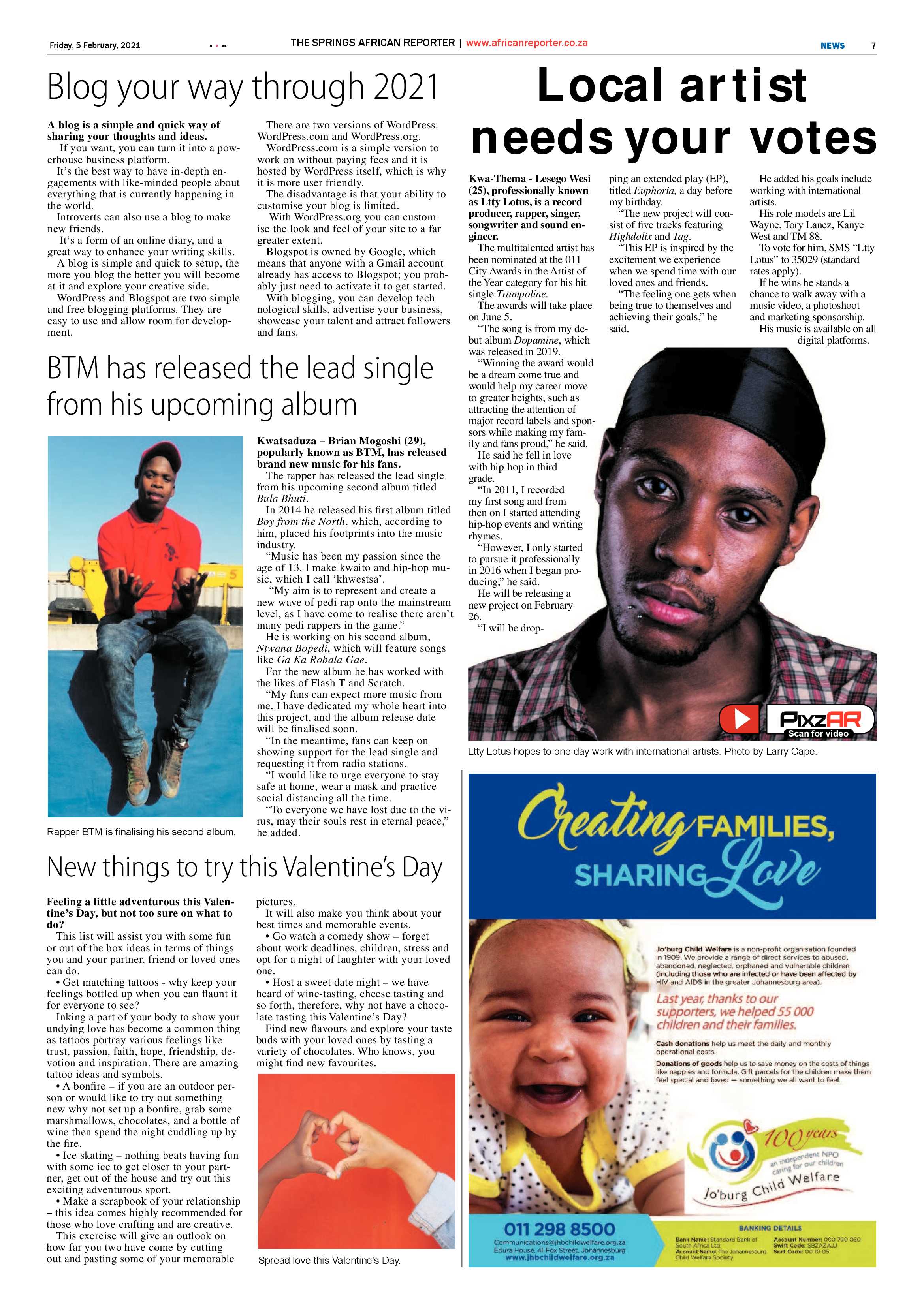 African Reporter 05 February 2021 page 7