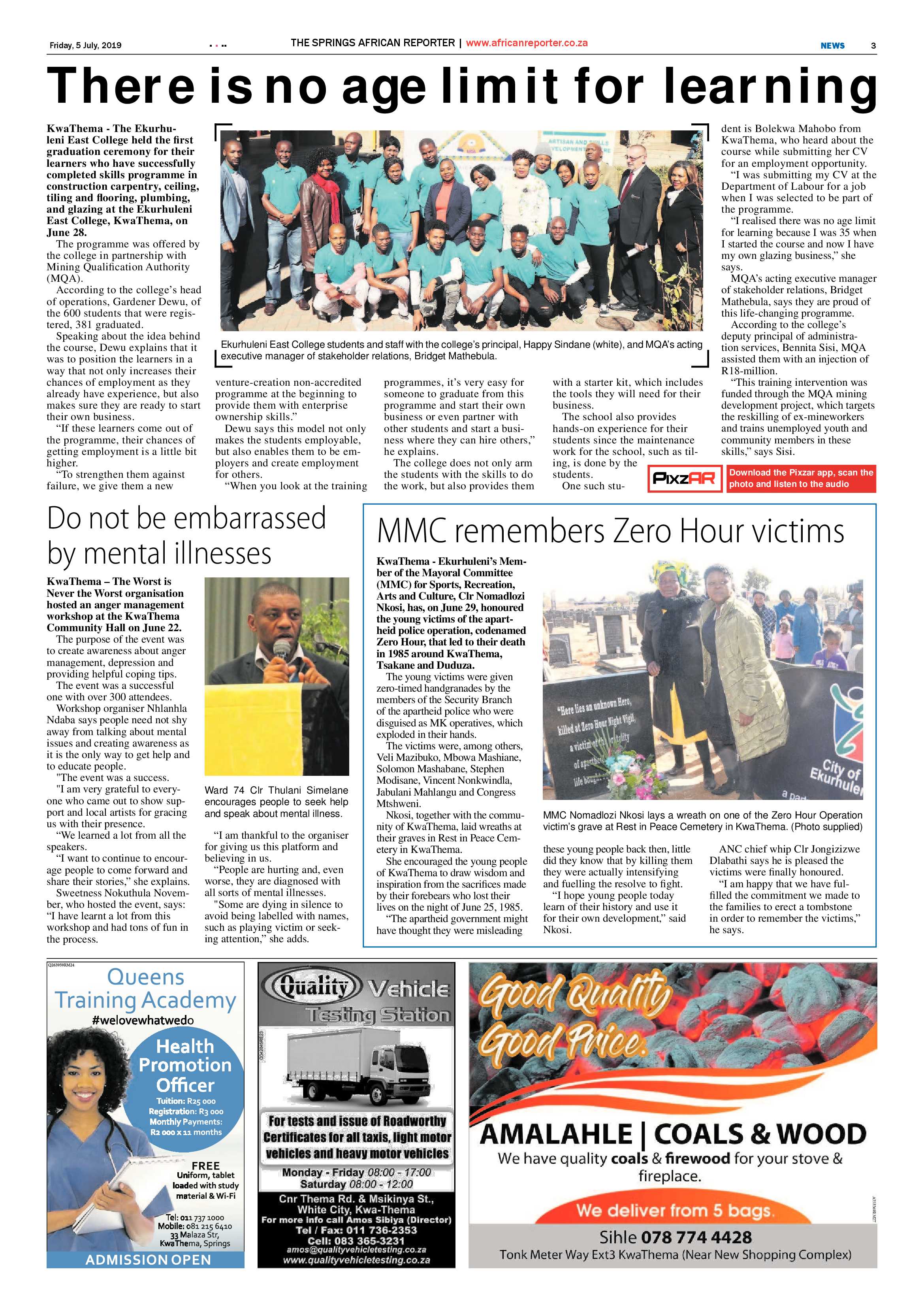 African Reporter 05 July 2019 page 3