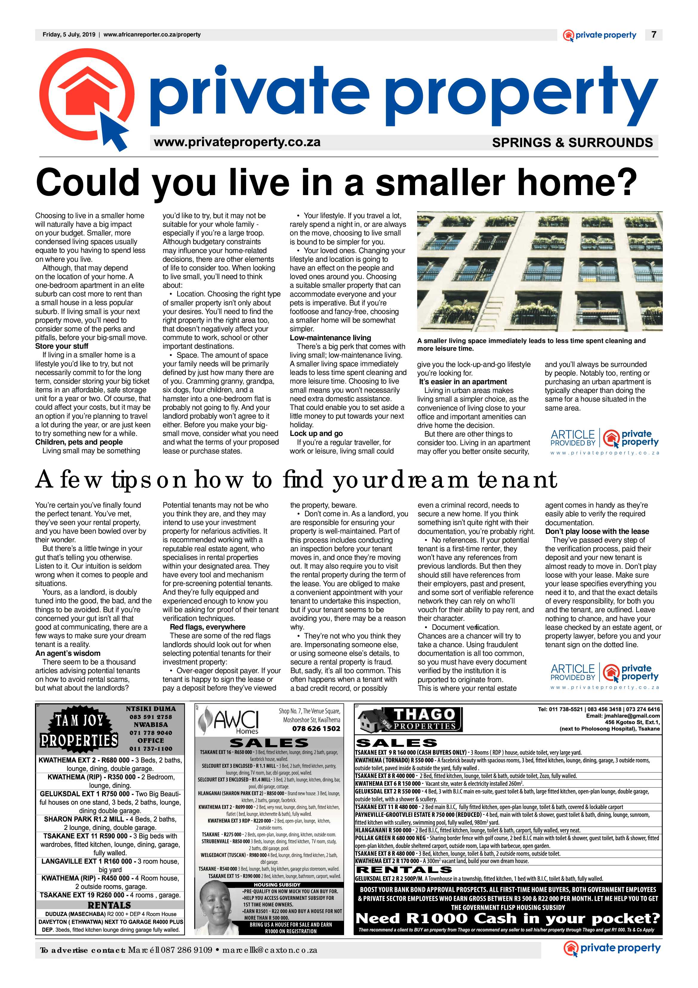 African Reporter 05 July 2019 page 7