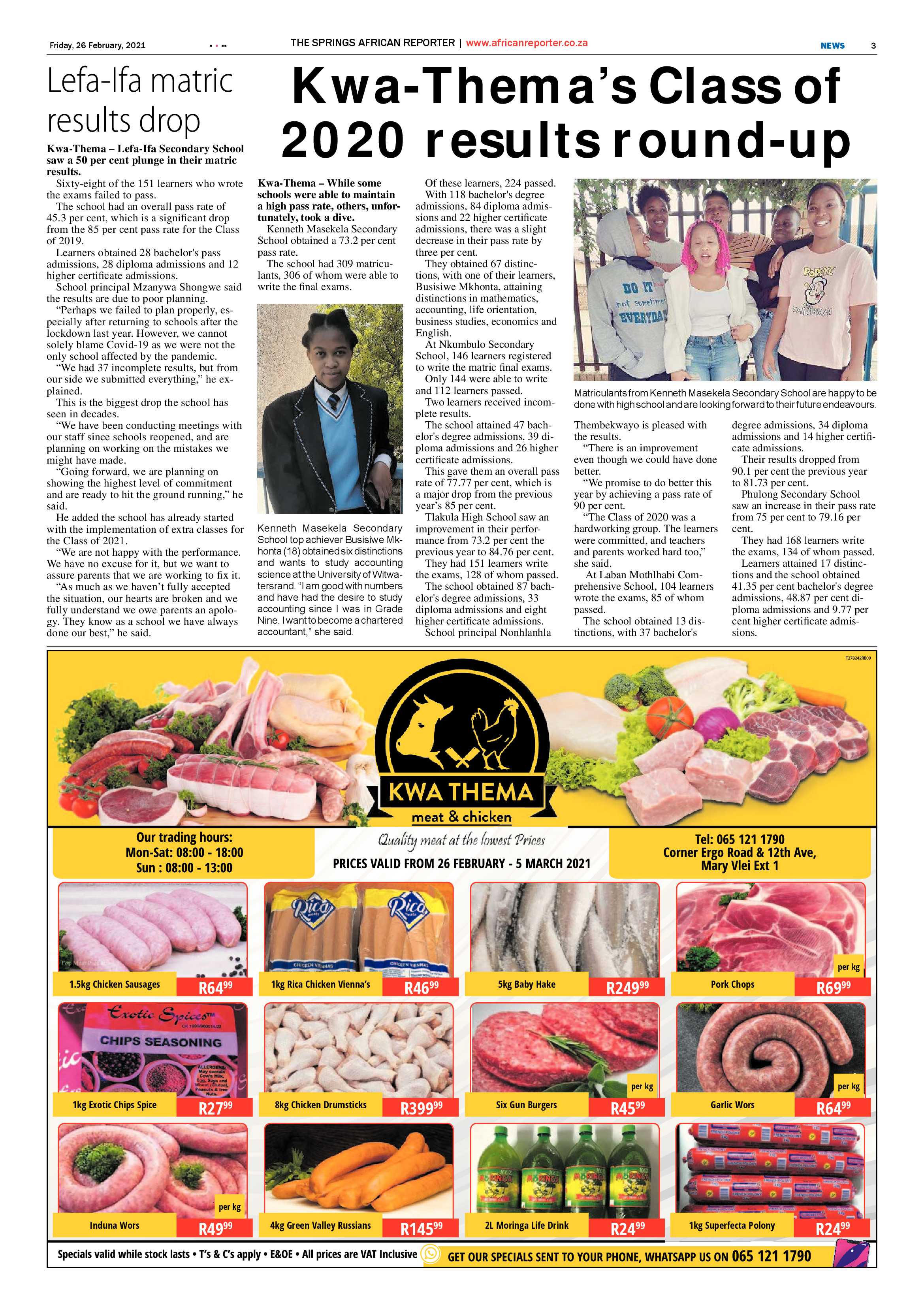 African Reporter 05 March 2021 page 4