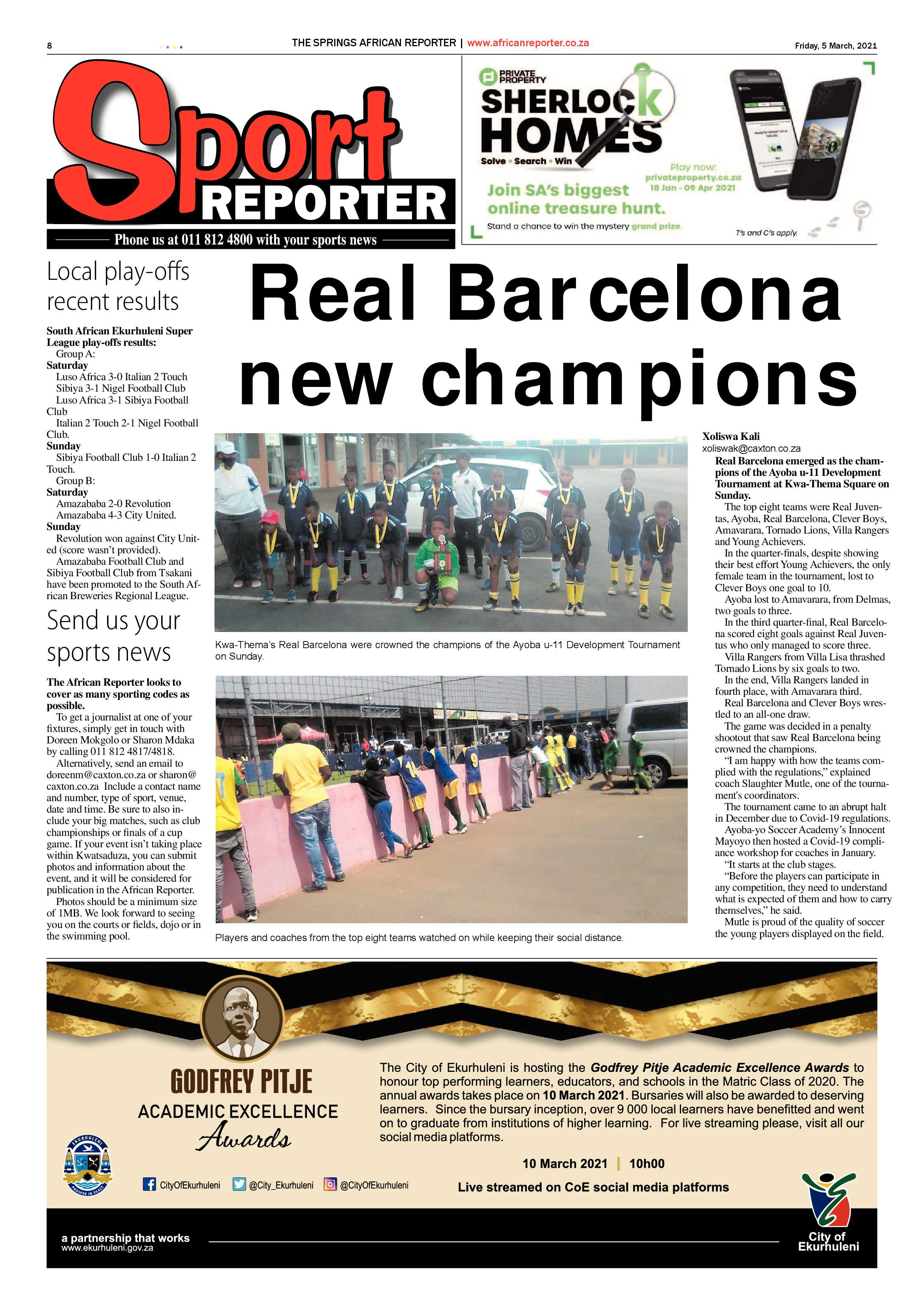 African Reporter 05 March 2021 page 9