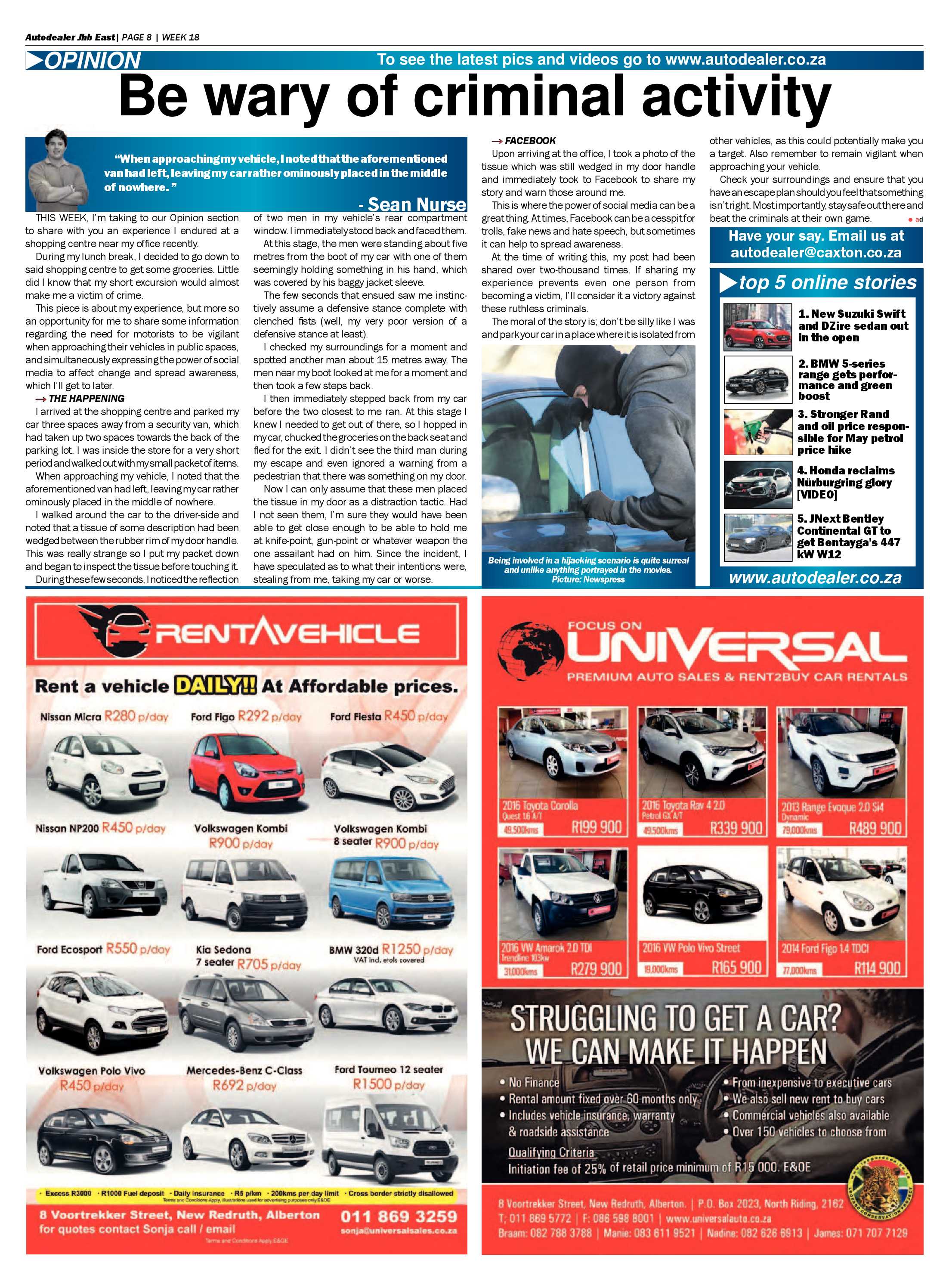African Reporter 05 May 2017 page 20