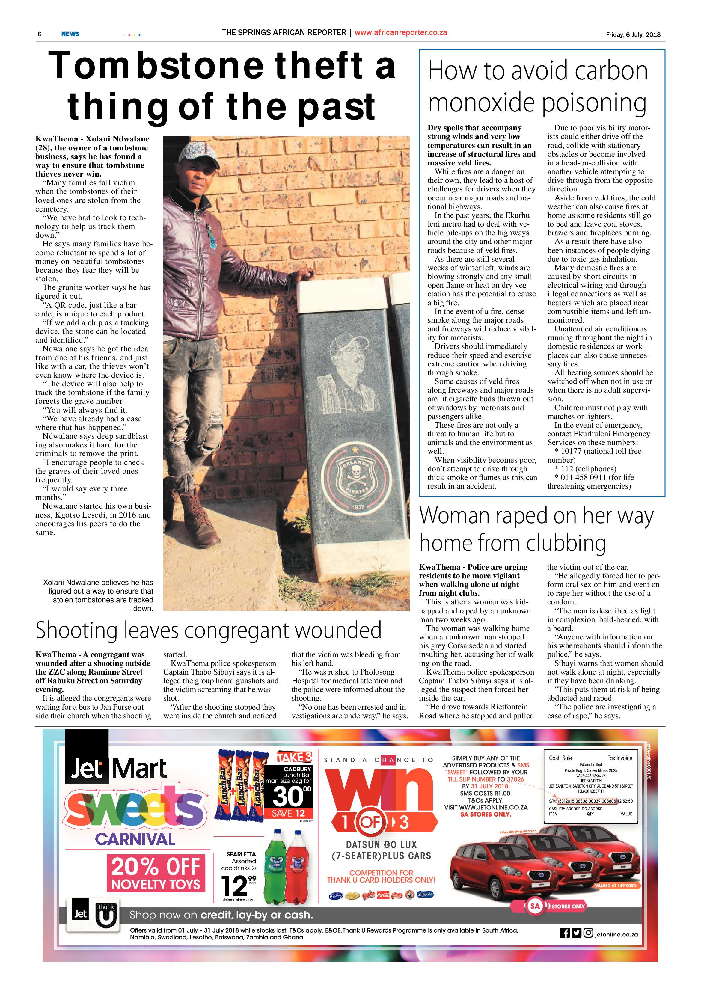 African Reporter 06 July 2018 page 6