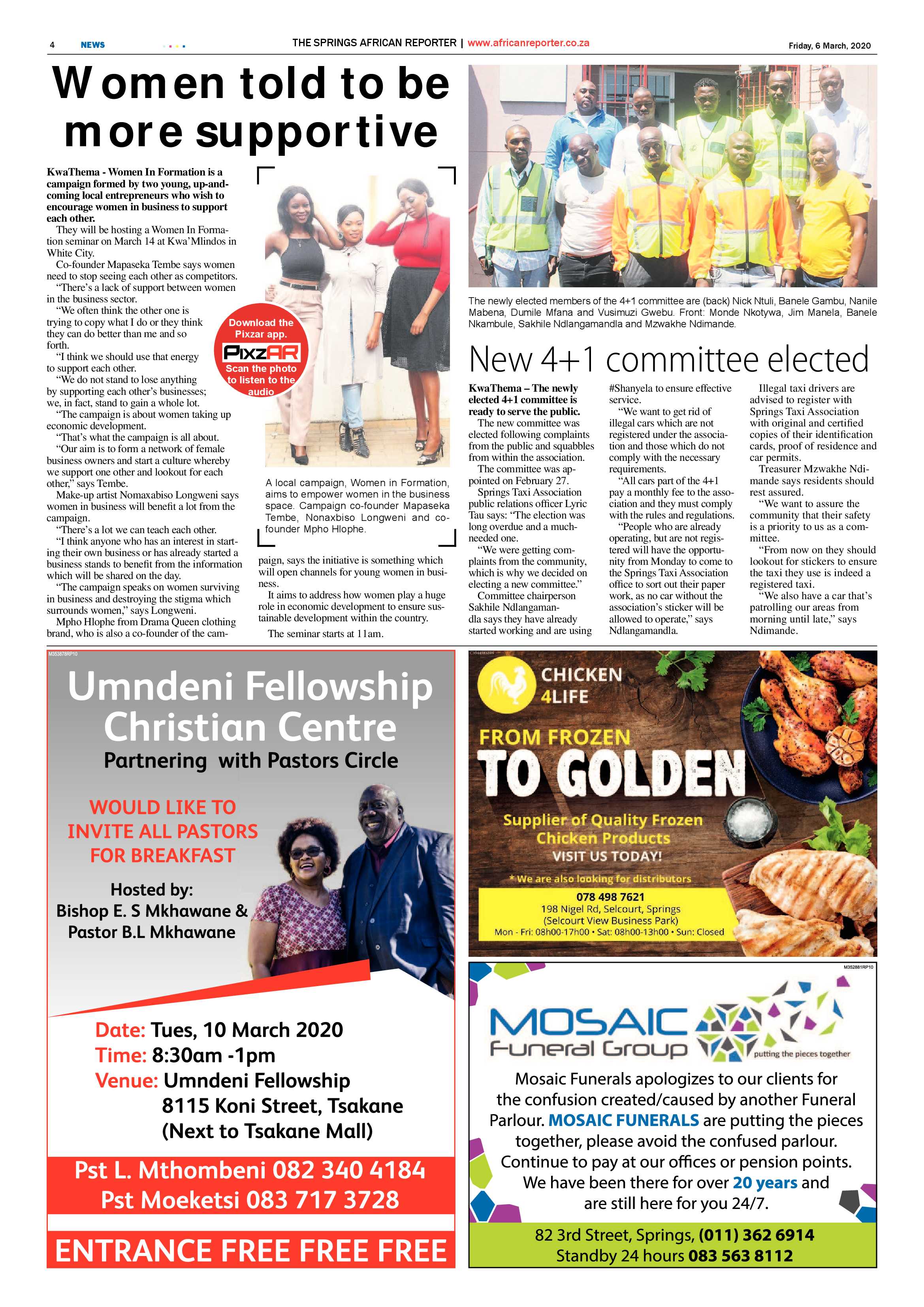 African Reporter 06 March 2020 page 4