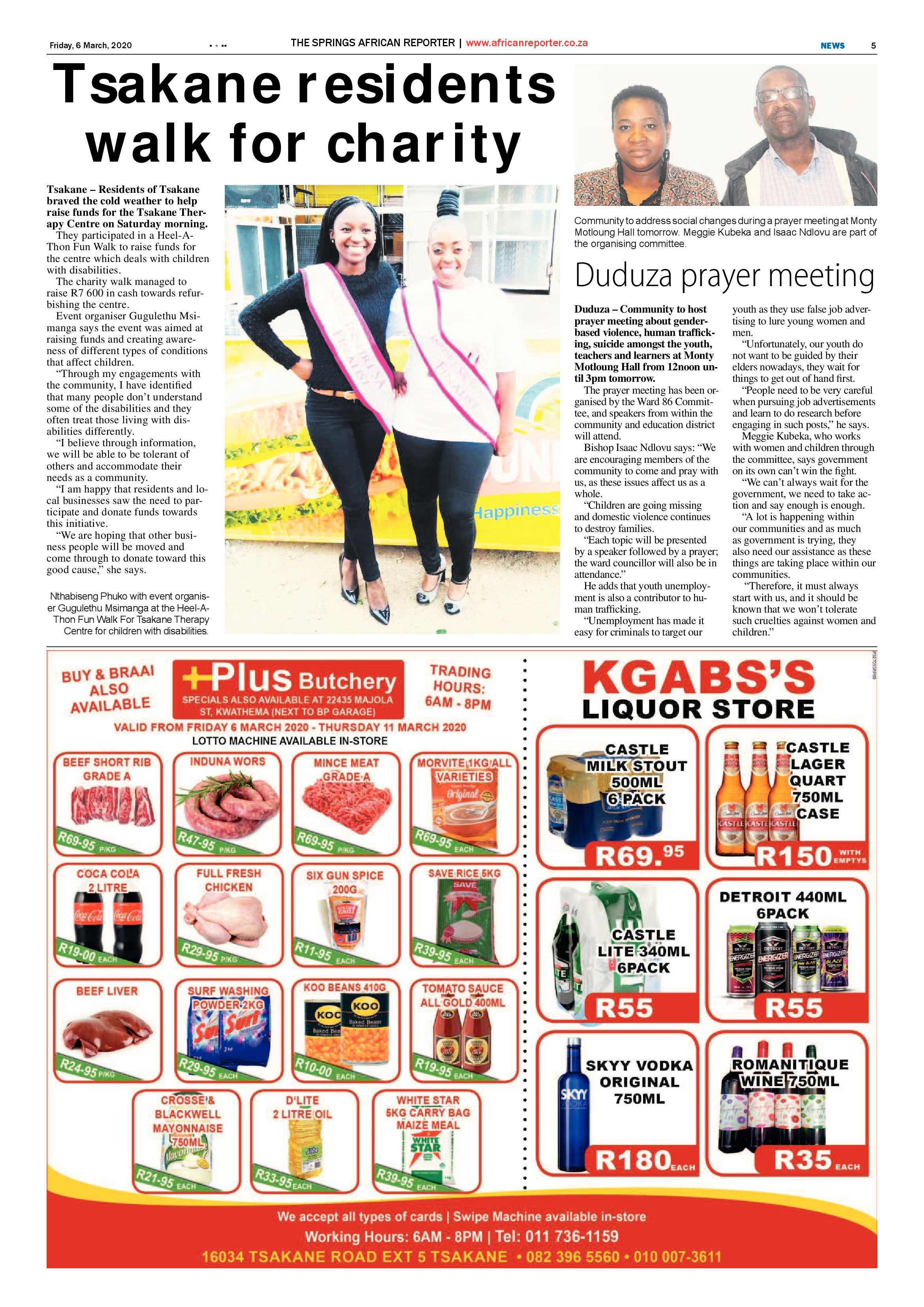African Reporter 06 March 2020 page 5