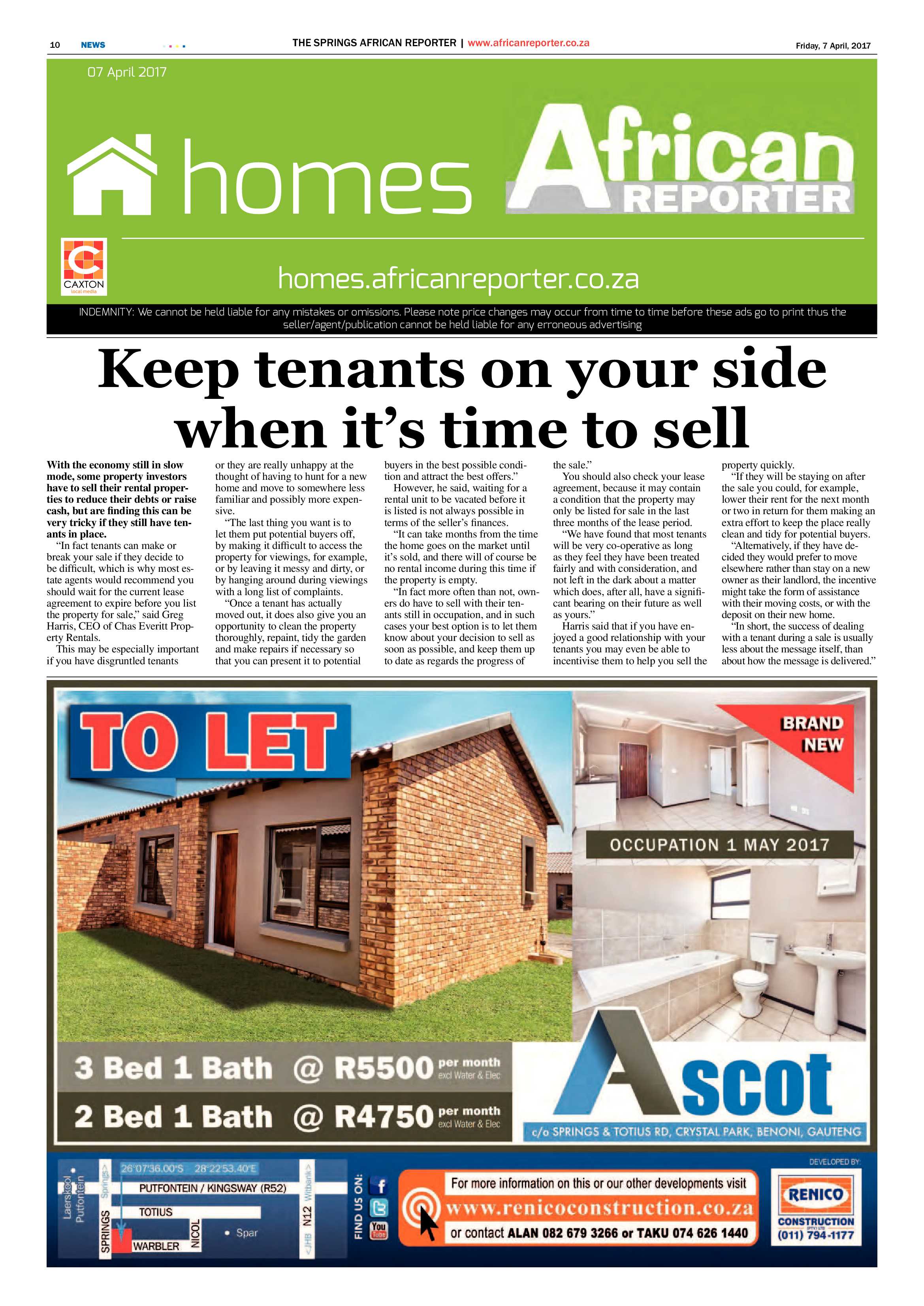 African Reporter 07 April 2017 page 10