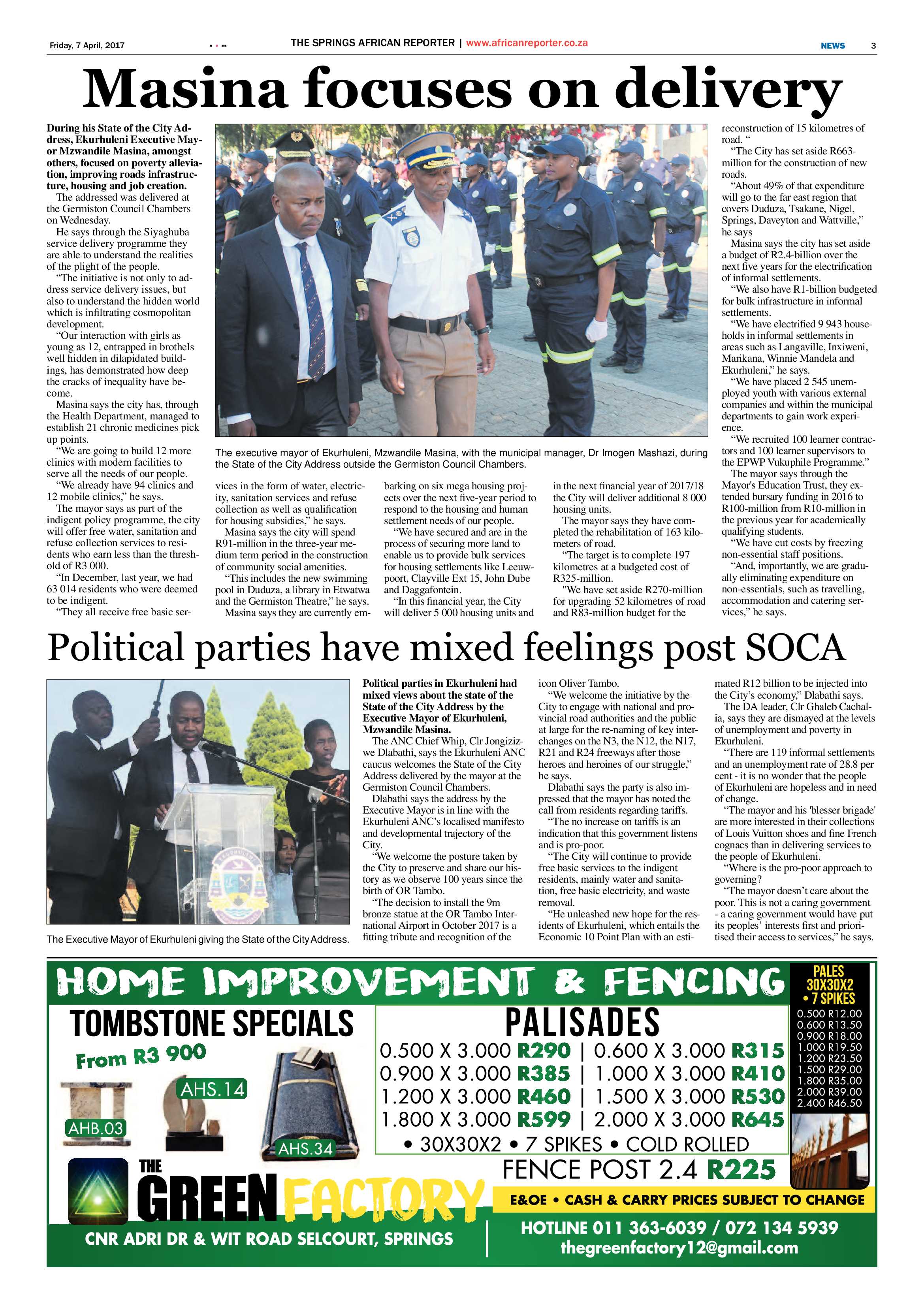 African Reporter 07 April 2017 page 3
