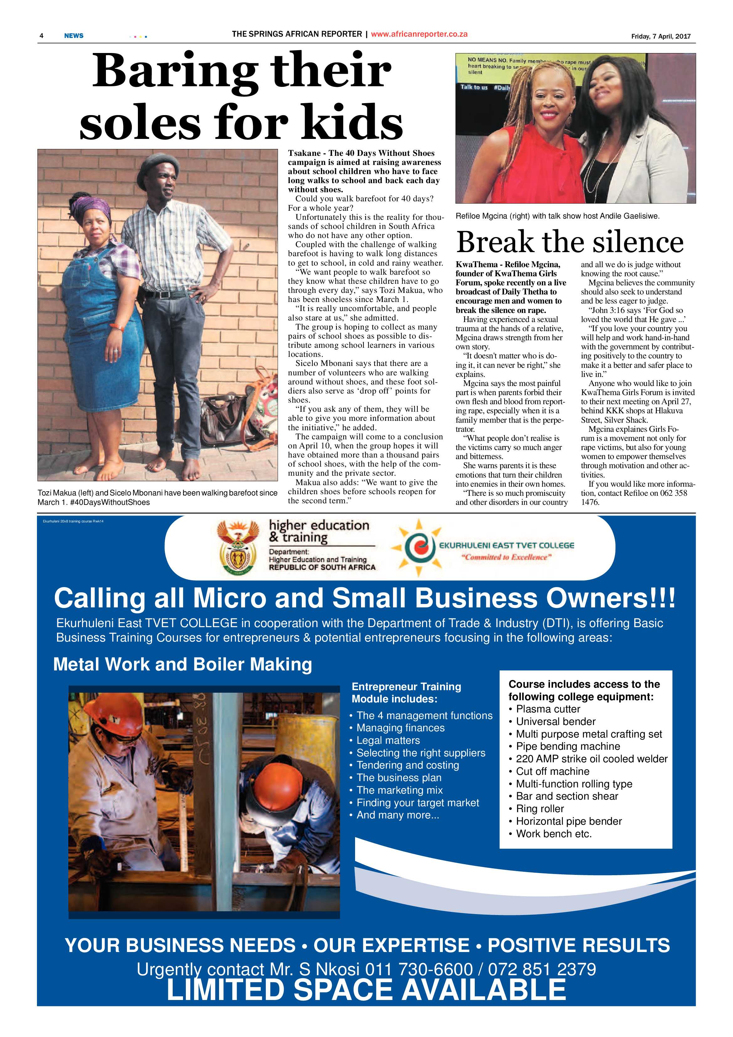 African Reporter 07 April 2017 page 4