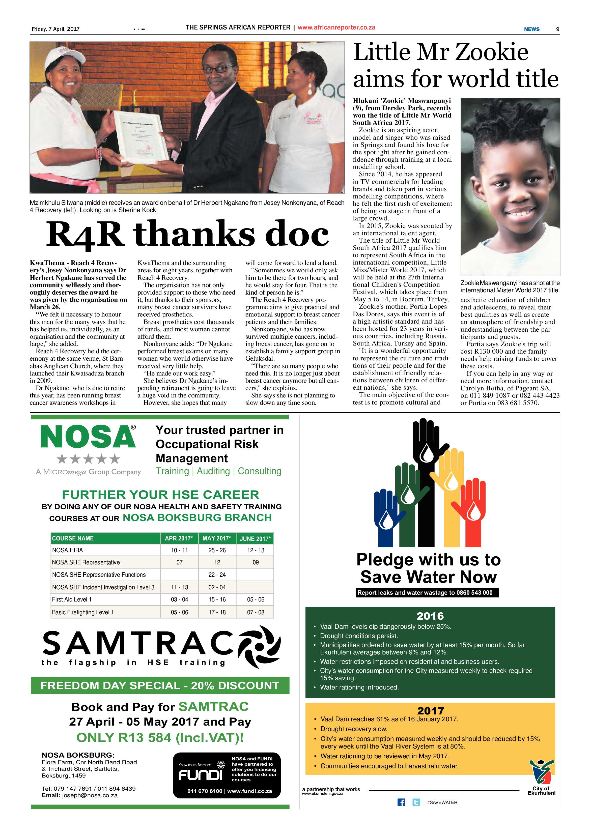 African Reporter 07 April 2017 page 9