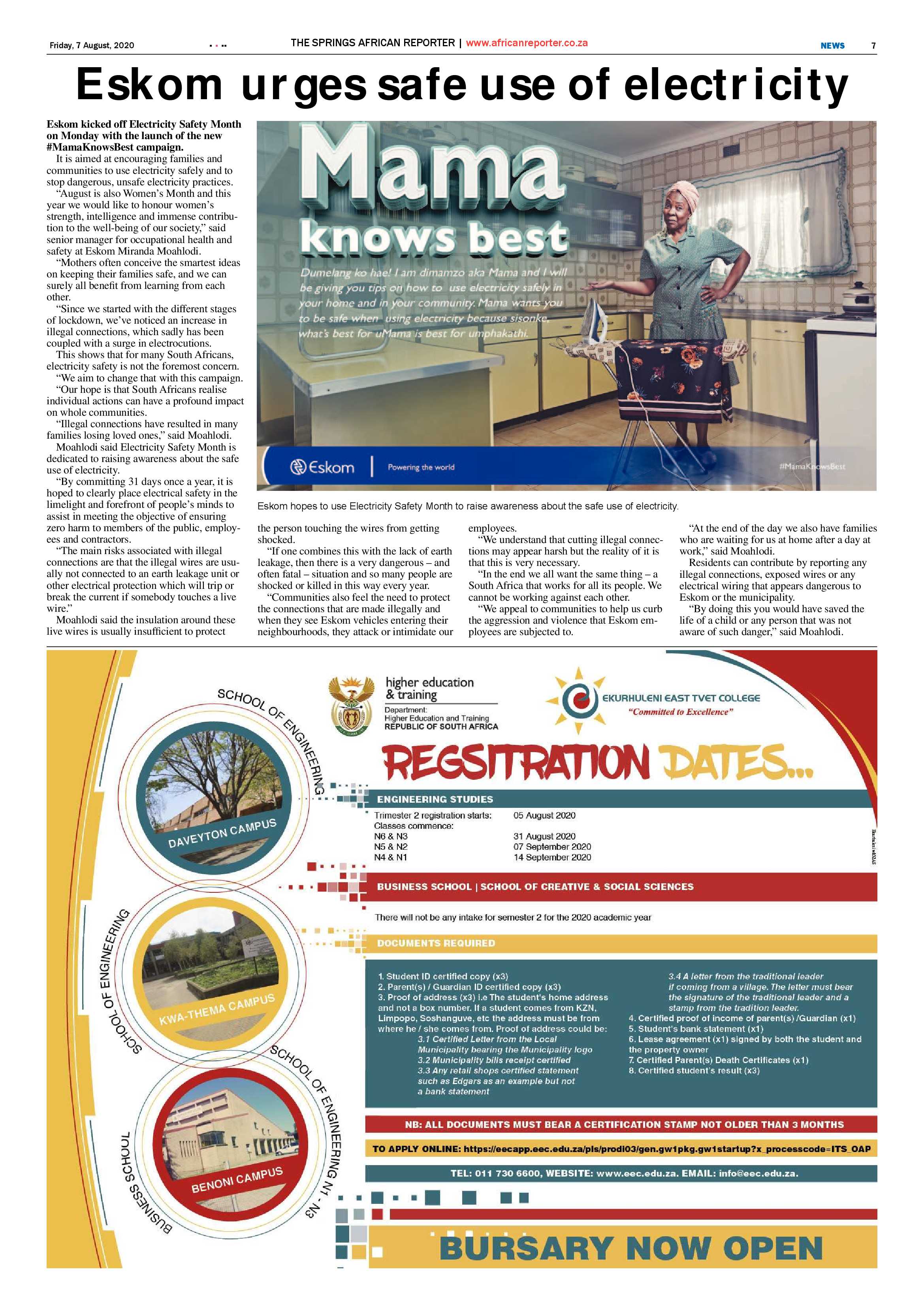 African Reporter 07 August 2020 page 7