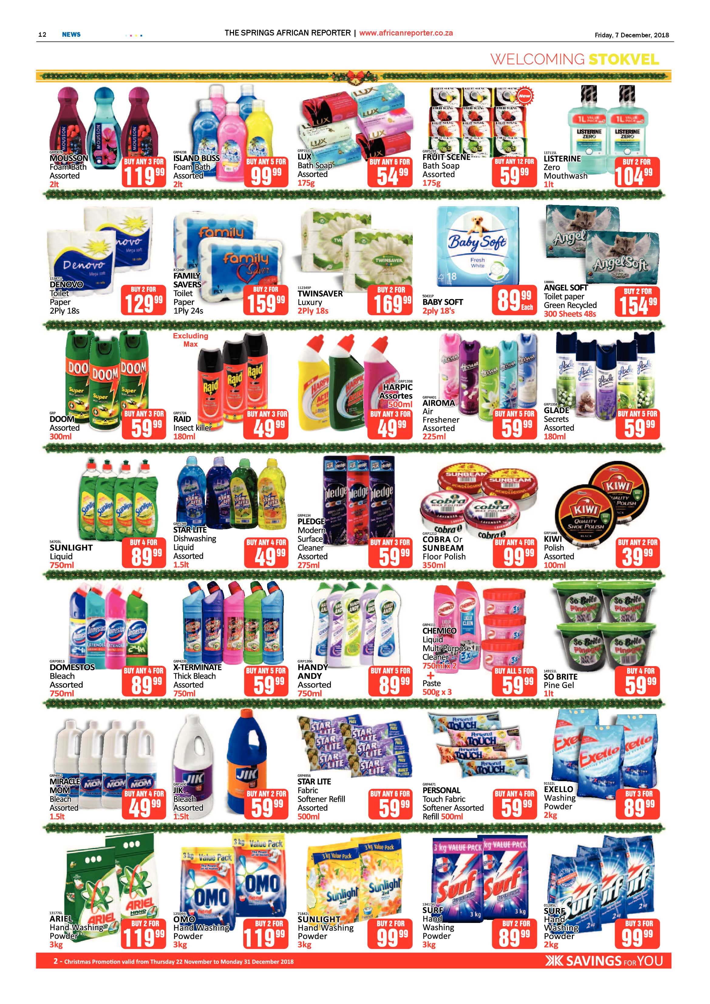 African Reporter 07 December 2018 page 12