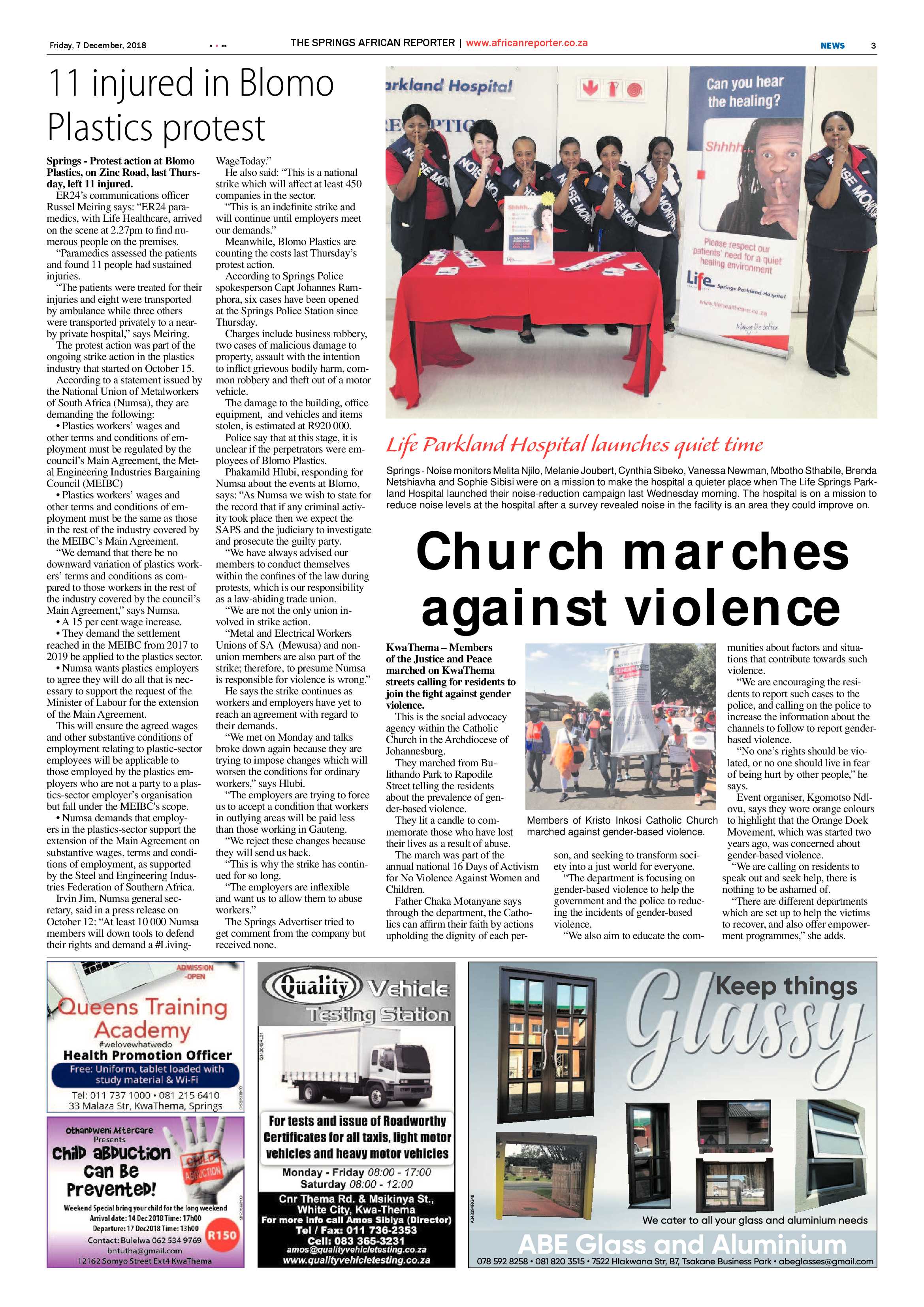 African Reporter 07 December 2018 page 3