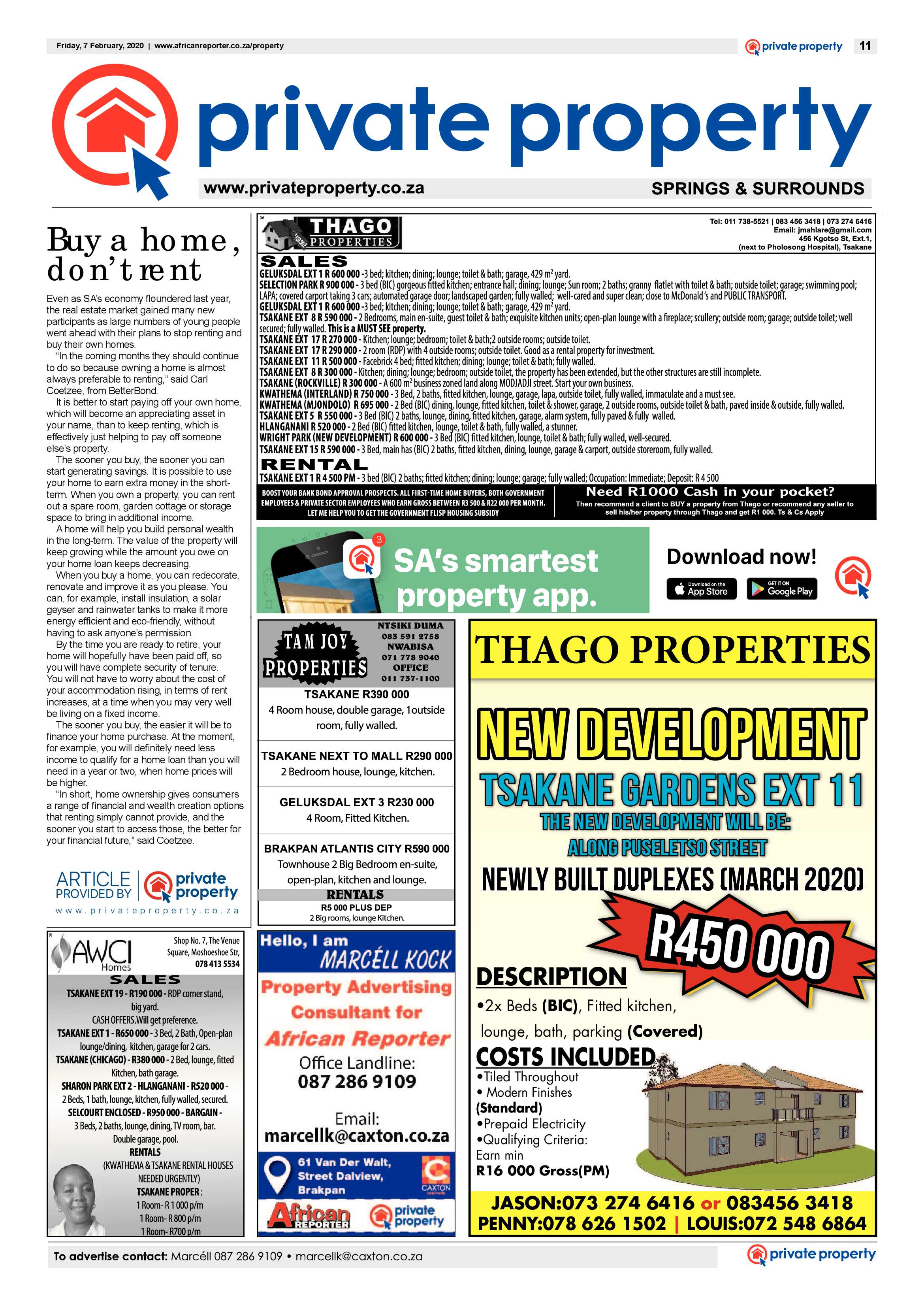 African Reporter 07 February 2020 page 11