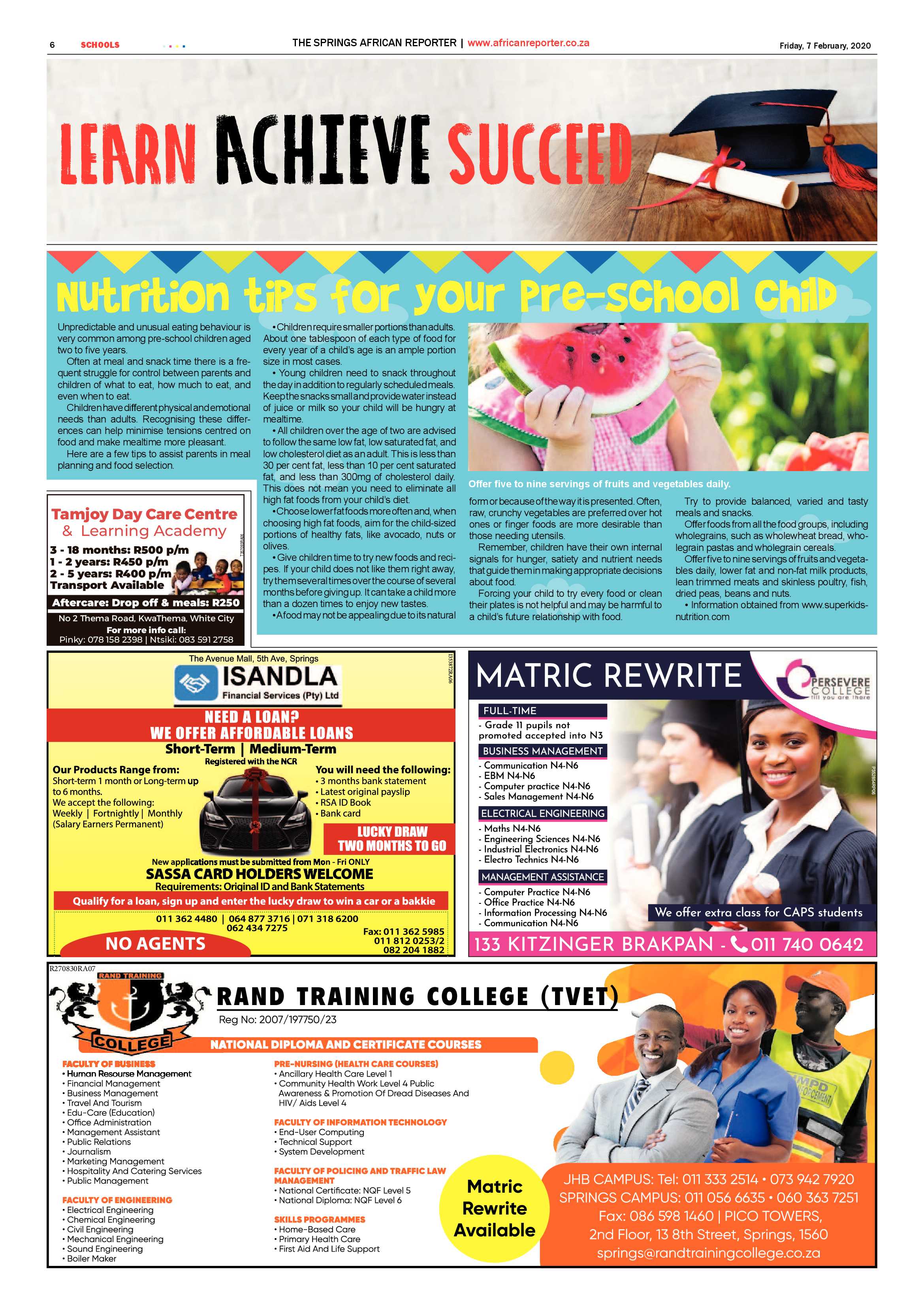 African Reporter 07 February 2020 page 6
