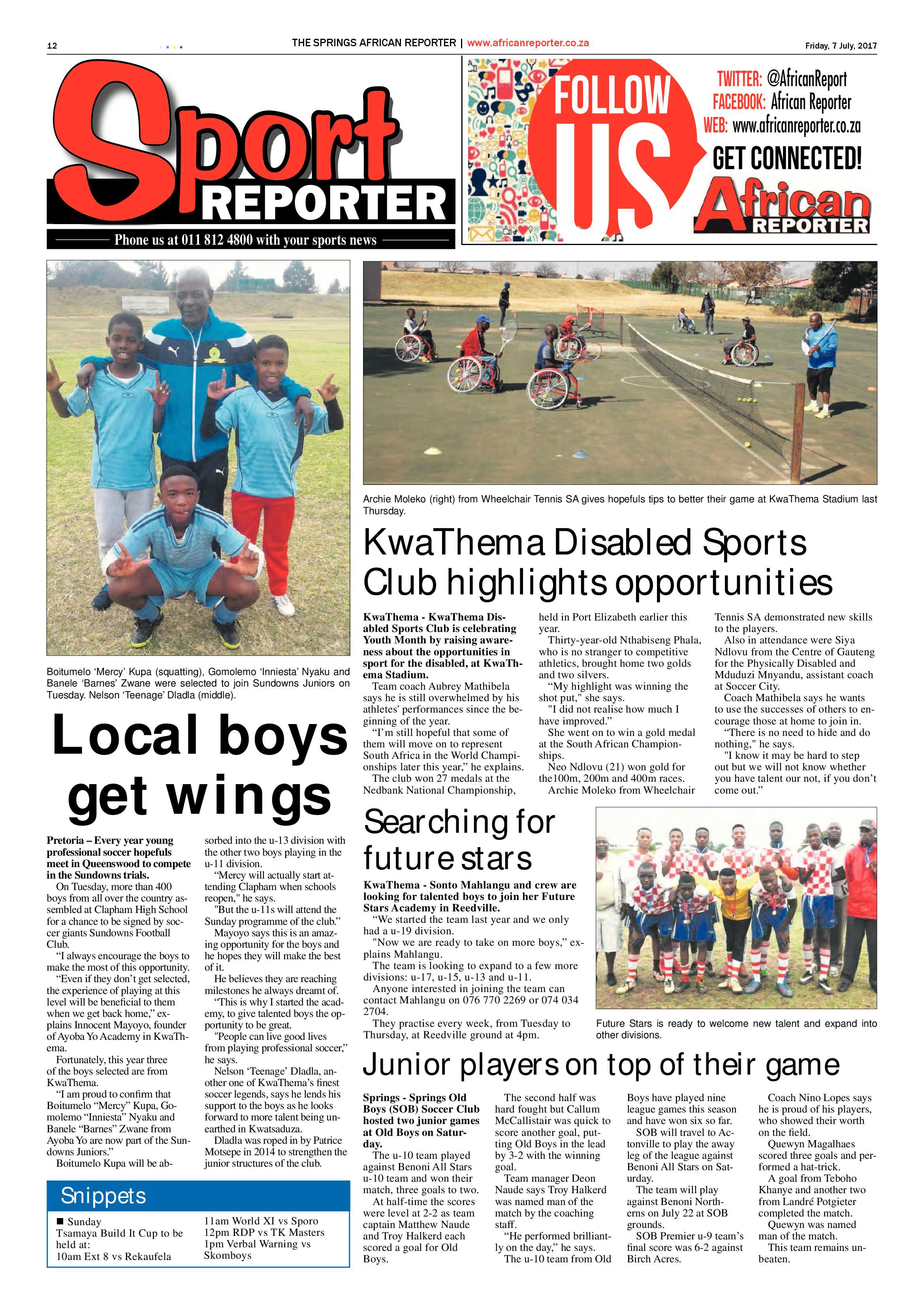 African Reporter 07 July 2017 page 12